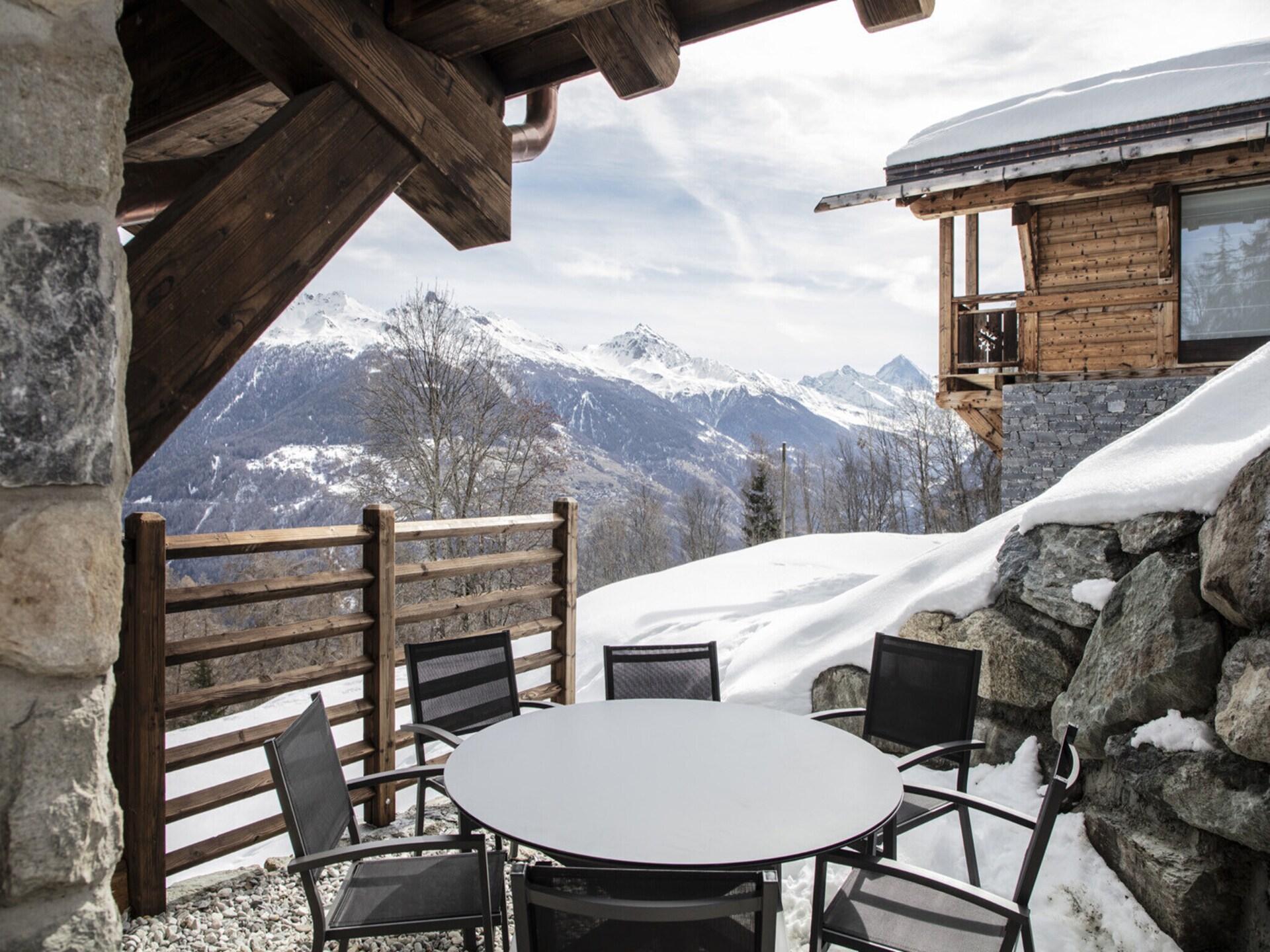 Authentiek chalet voor 4 in Les Masses met uitzicht op de Dent-Blanche - foto 23