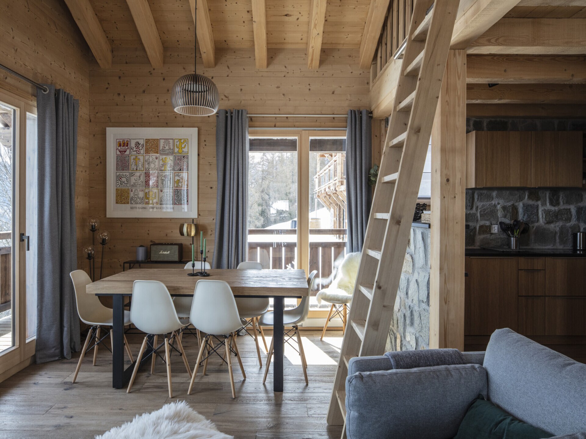 Authentiek chalet voor 4 in Les Masses met uitzicht op de Dent-Blanche - foto 11