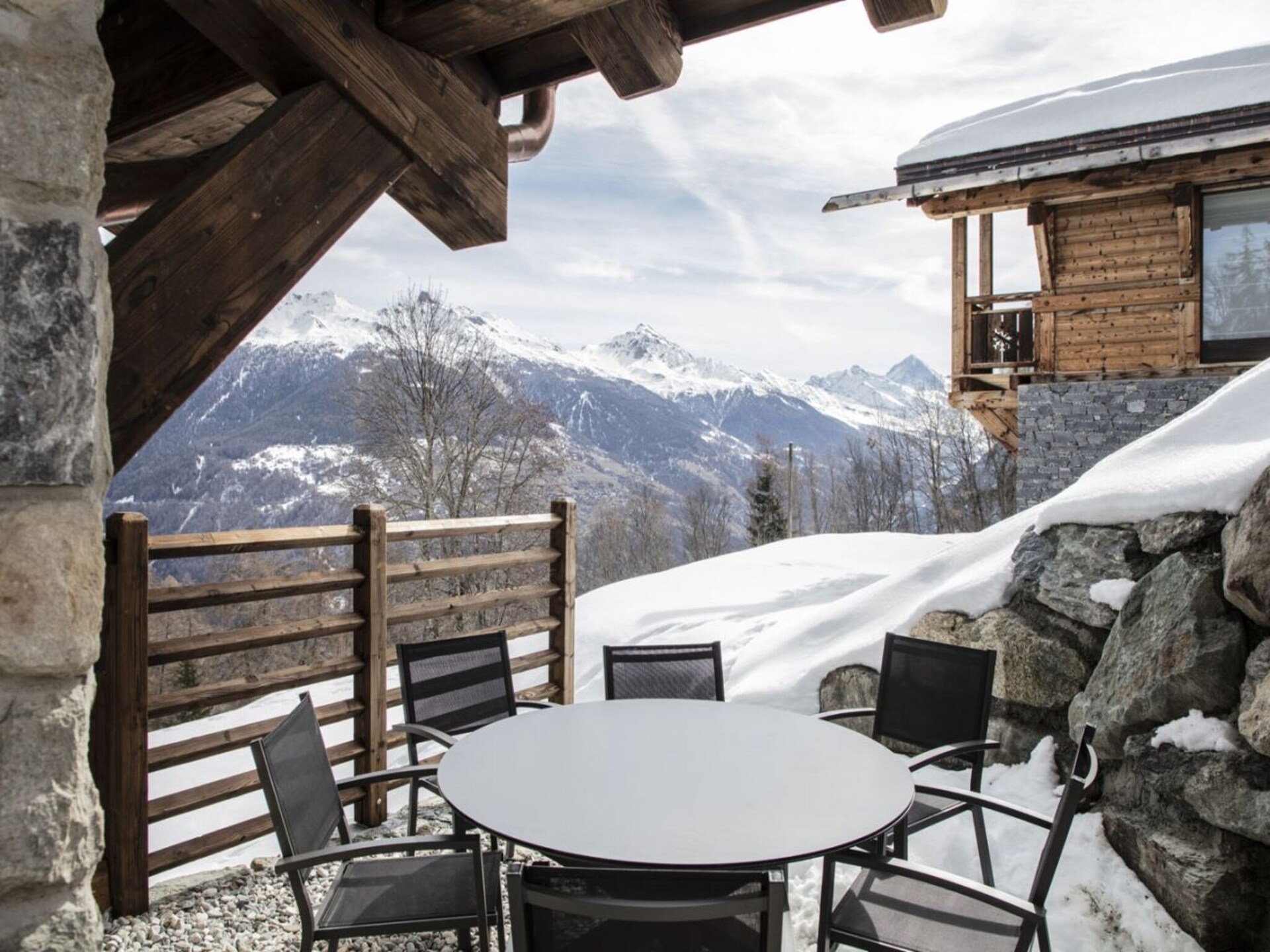 Authentiek chalet voor 4 in Les Masses met uitzicht op de Dent-Blanche - foto 25