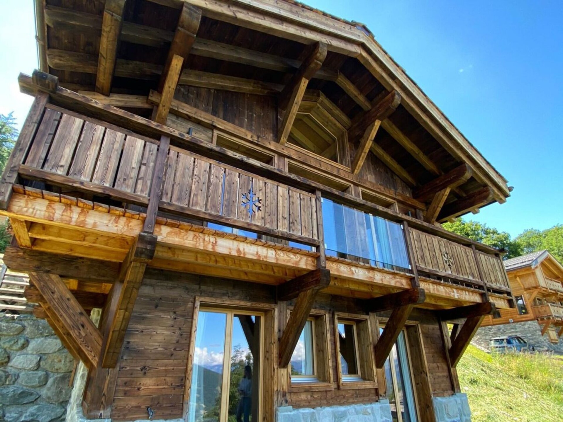 Authentiek chalet voor 4 in Les Masses met uitzicht op de Dent-Blanche - foto 3