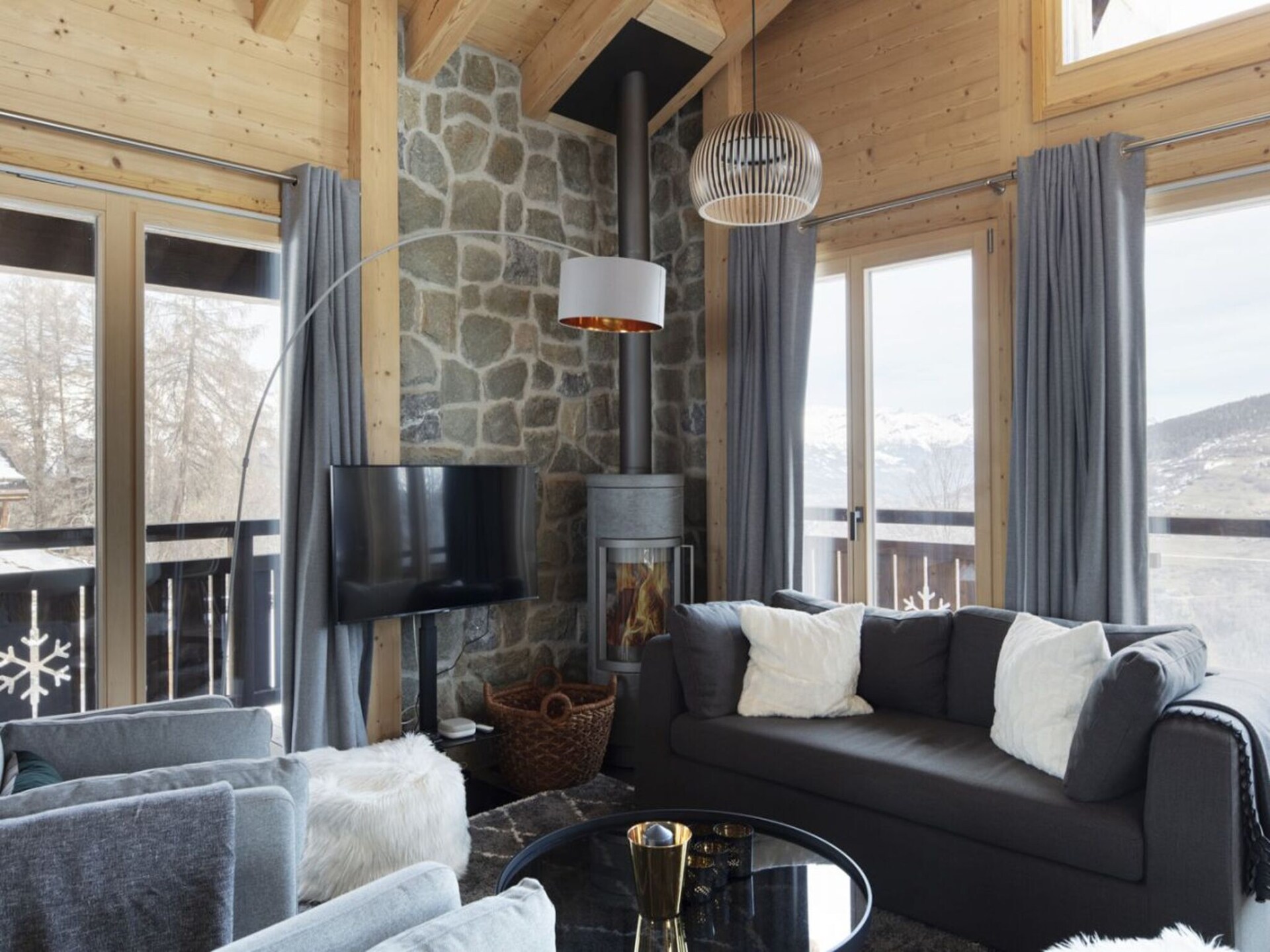 Authentiek chalet voor 4 in Les Masses met uitzicht op de Dent-Blanche - foto 10