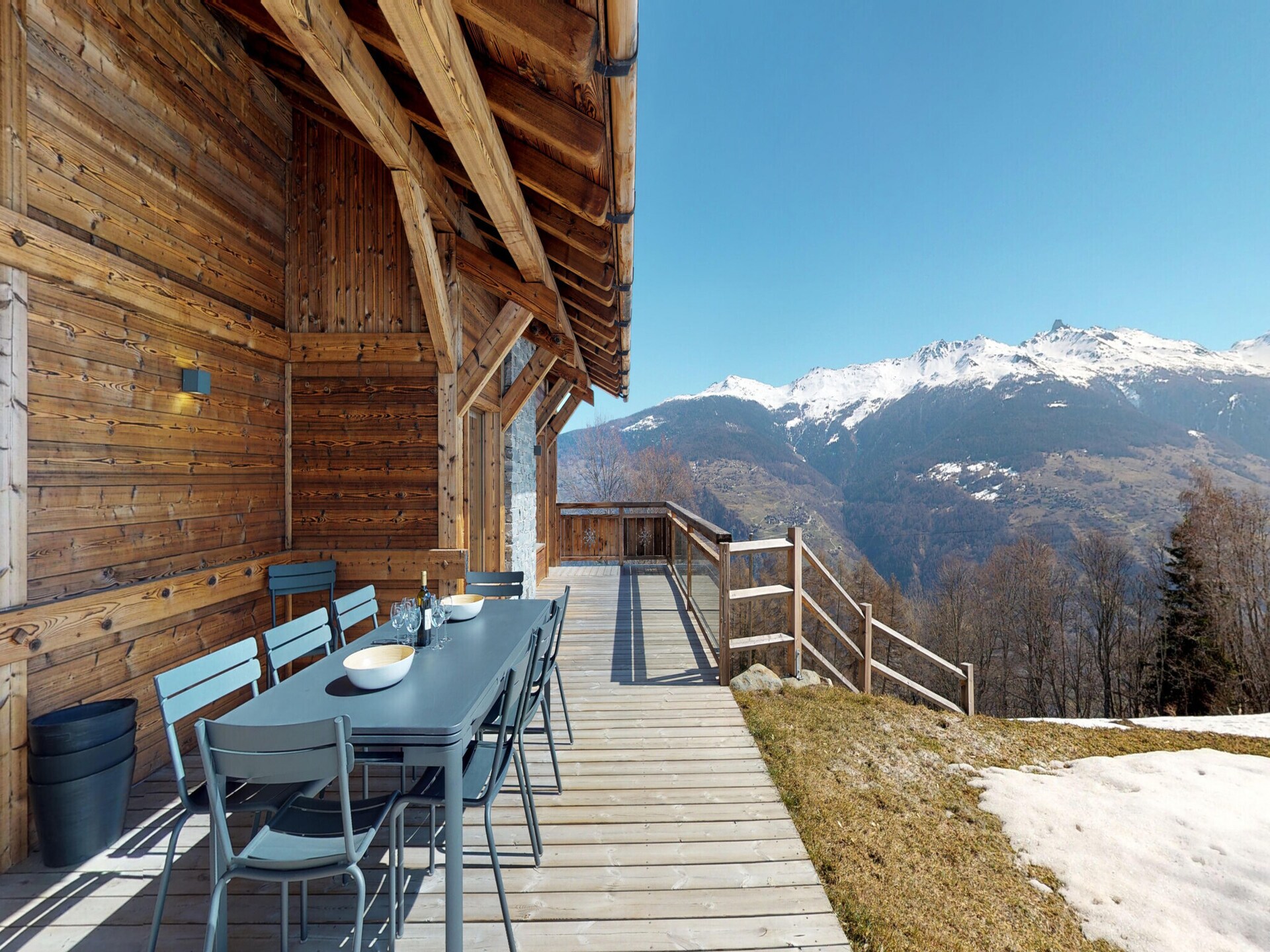 Luxe 10-persoons chalet met sauna en uitzicht op de Dent-Blanche in Les Masses - foto 20