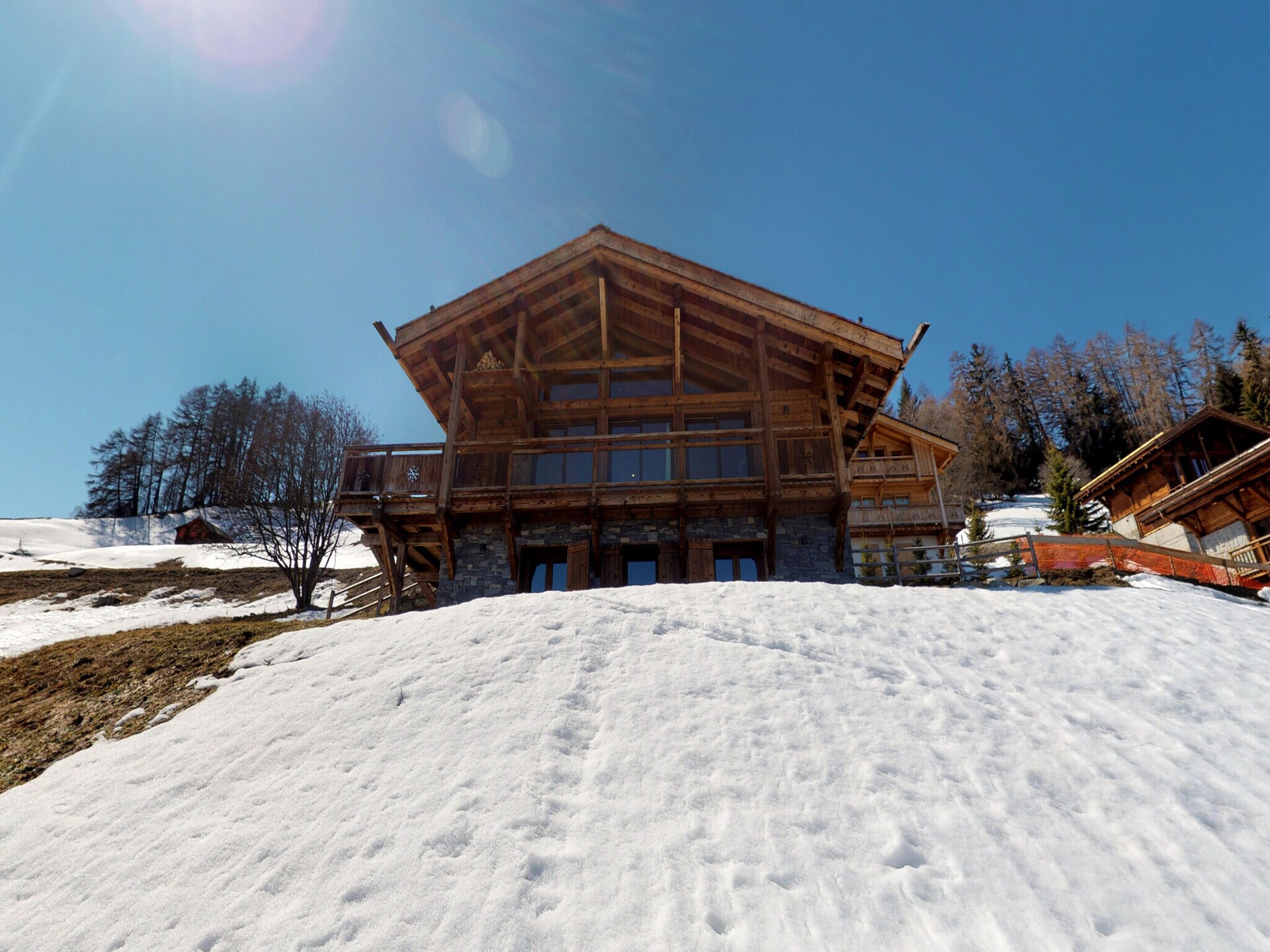 Luxe 10-persoons chalet met sauna en uitzicht op de Dent-Blanche in Les Masses - foto 27