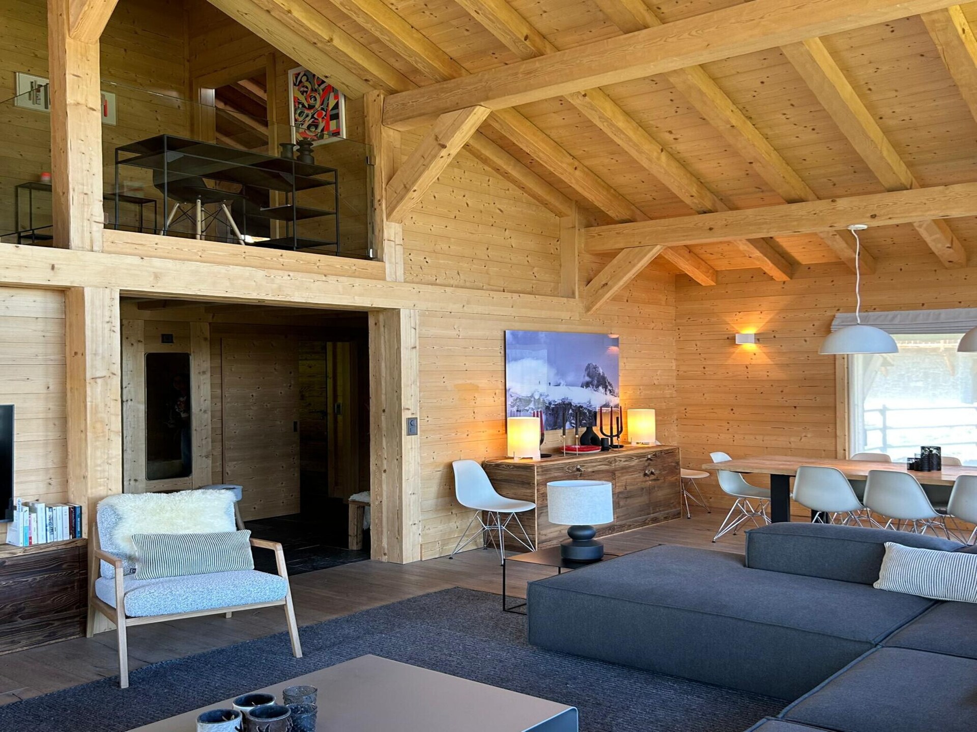 Luxe 10-persoons chalet met sauna en uitzicht op de Dent-Blanche in Les Masses - foto 6