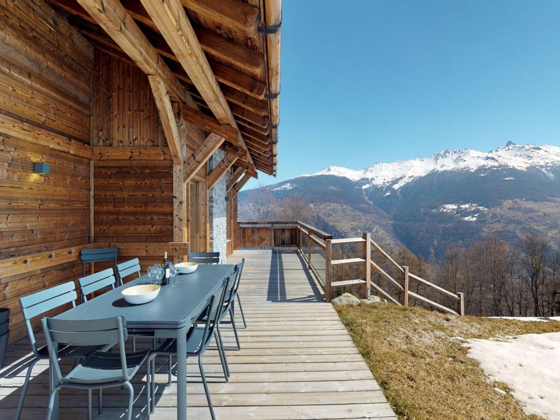 Luxe 10-persoons chalet met sauna en uitzicht op de Dent-Blanche in Les Masses - foto 24