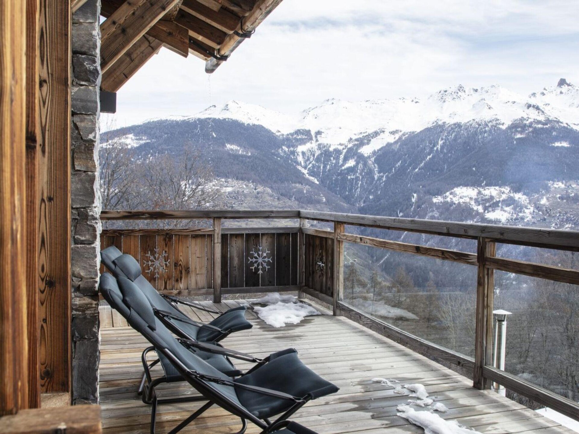 Luxe 10-persoons chalet met sauna en uitzicht op de Dent-Blanche in Les Masses - foto 25