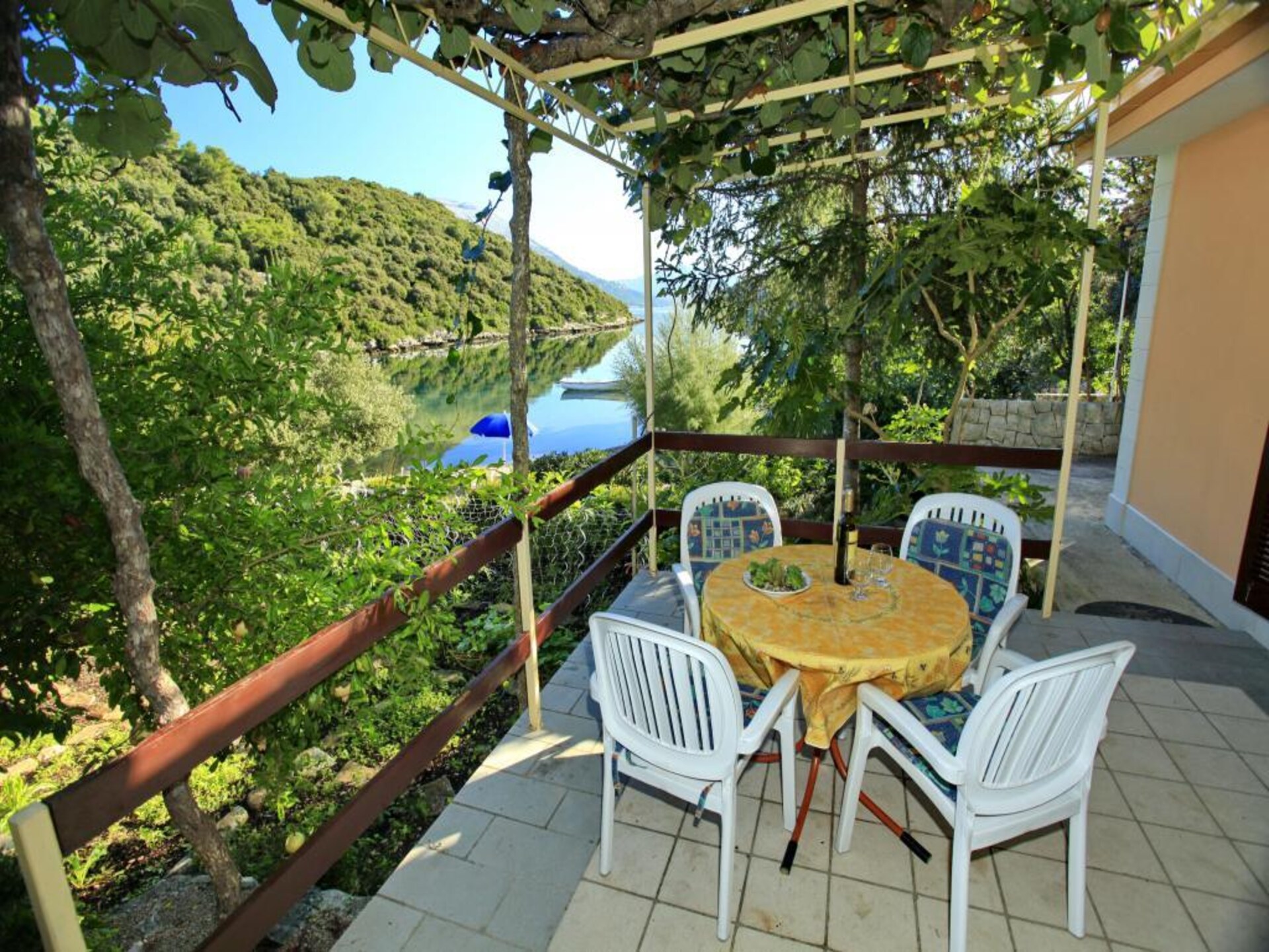 Direct aan de baai: appartement met terras en zeezicht in Korčula voor 4 personen - foto 17