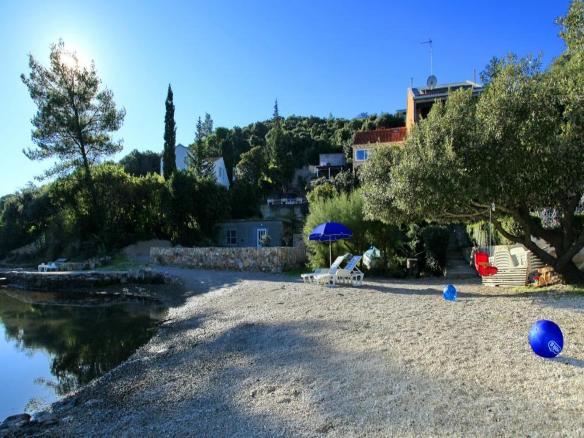 Direct aan de baai: appartement met terras en zeezicht in Korčula voor 4 personen - foto 11