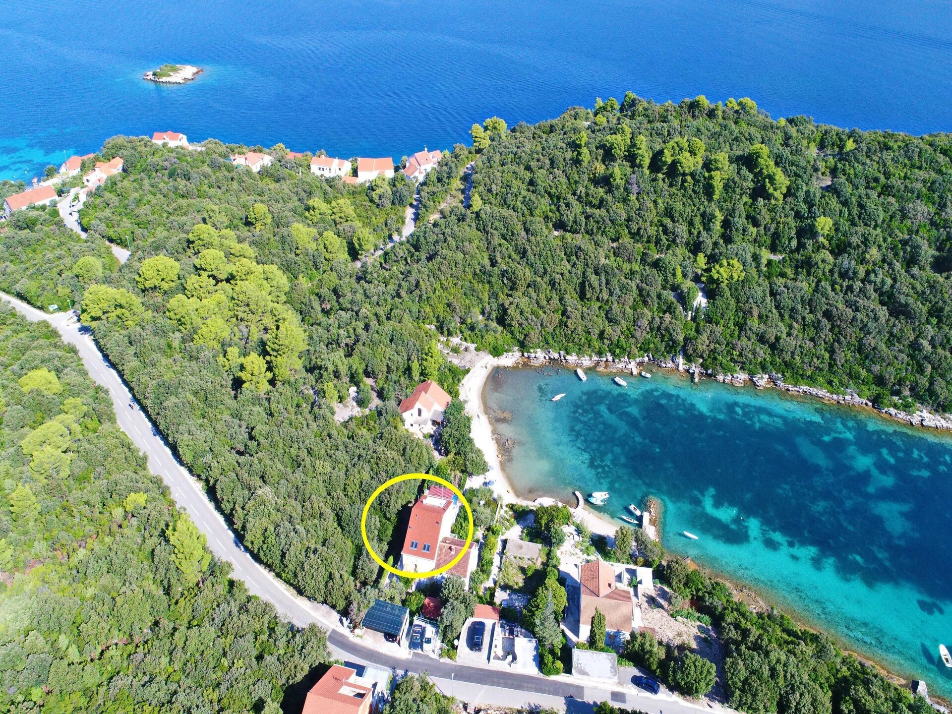 Direct aan de baai: appartement met terras en zeezicht in Korčula voor 4 personen - foto 14