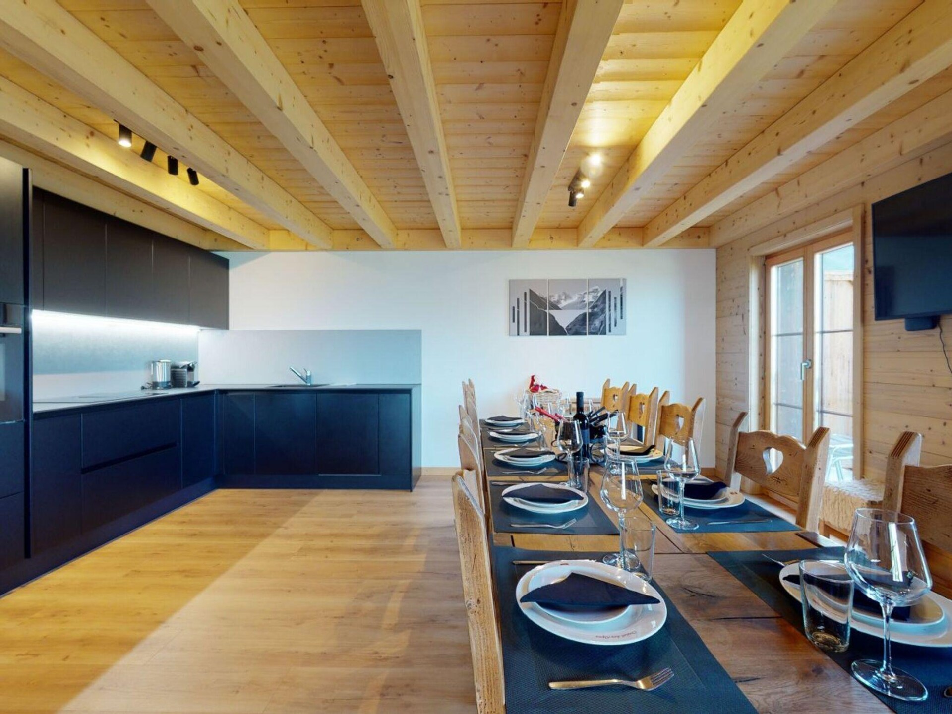Sfeervol vrijstaand chalet voor 10 personen direct aan de piste in Wali - foto 8