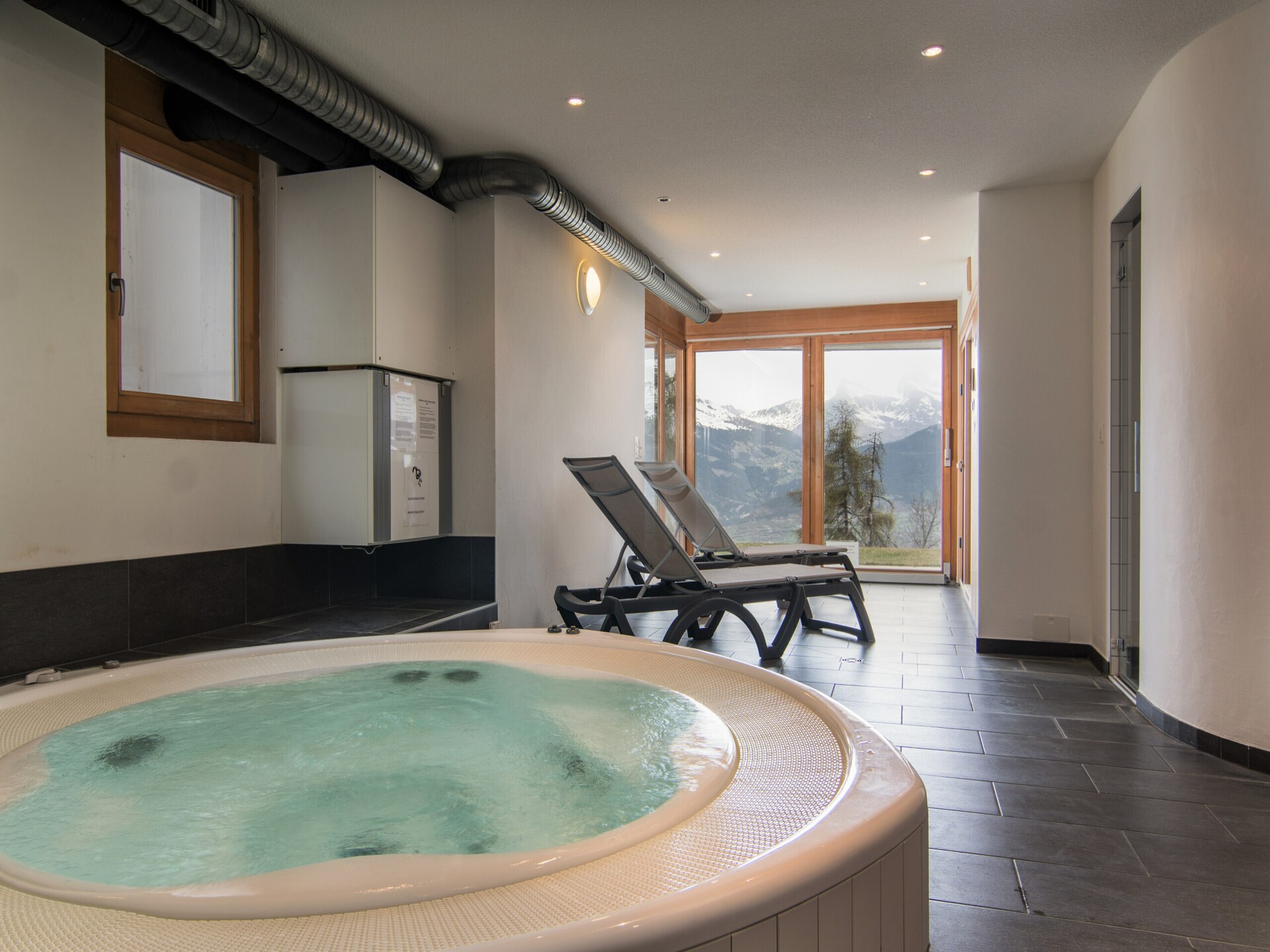 Ski Paradise SP 012: Luxe 8-persoons appartement direct aan de piste in Wallis - foto 36