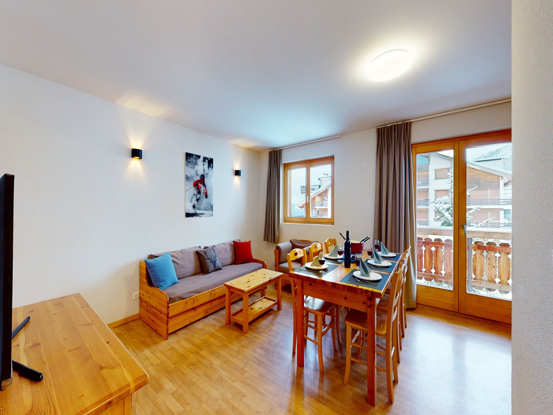 Appartement aan de skipiste in WALI – 6 personen, 57m² - foto 9