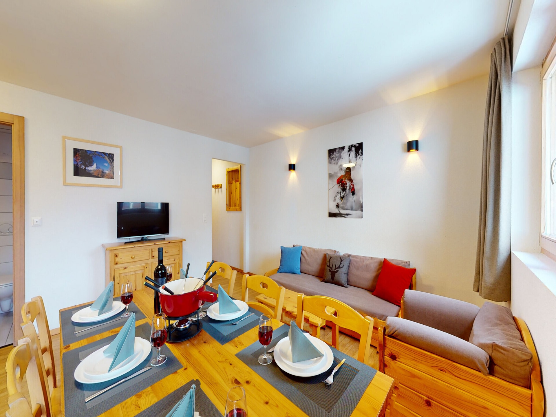Appartement aan de skipiste in WALI – 6 personen, 57m² - foto 16