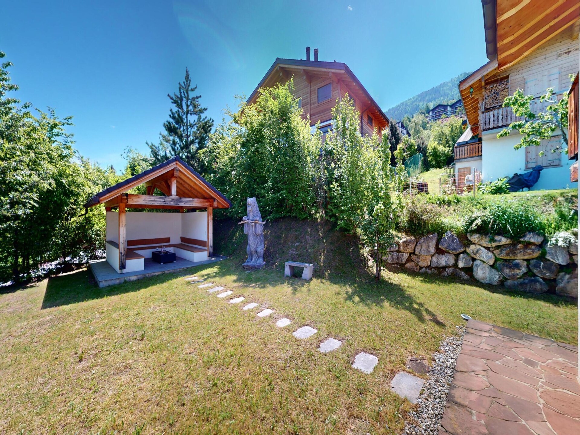 Chalet Axaari: Luxe 10-persoons chalet met zwembad en uitzicht in WALI - foto 20
