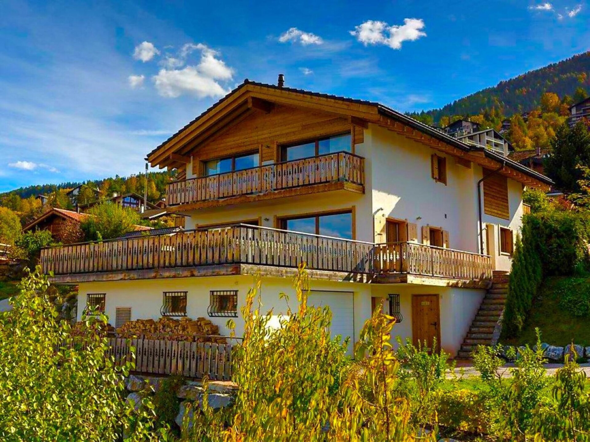 Chalet Axaari: Luxe 10-persoons chalet met zwembad en uitzicht in WALI - foto 6