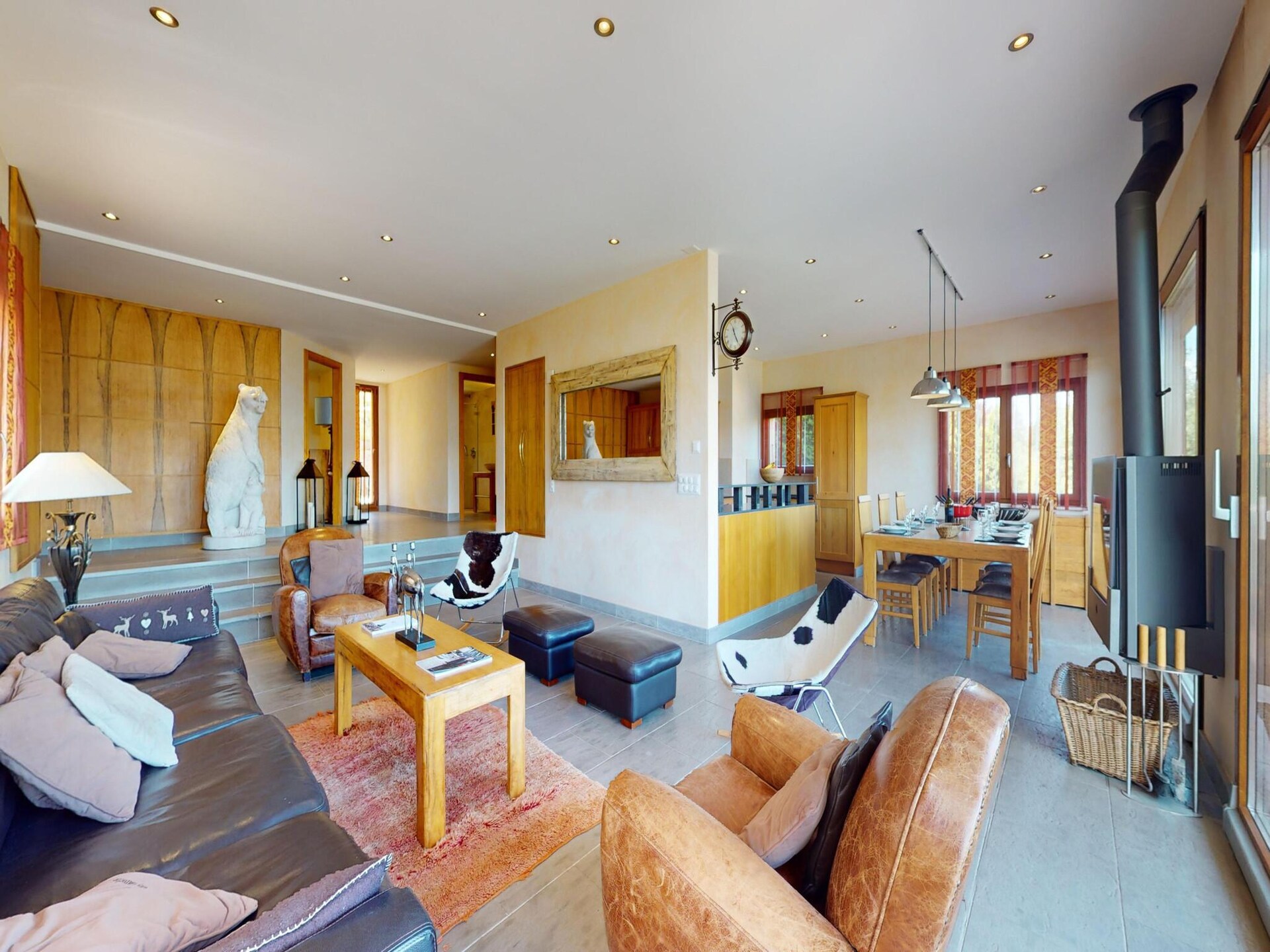 Chalet Axaari: Luxe 10-persoons chalet met zwembad en uitzicht in WALI - foto 12