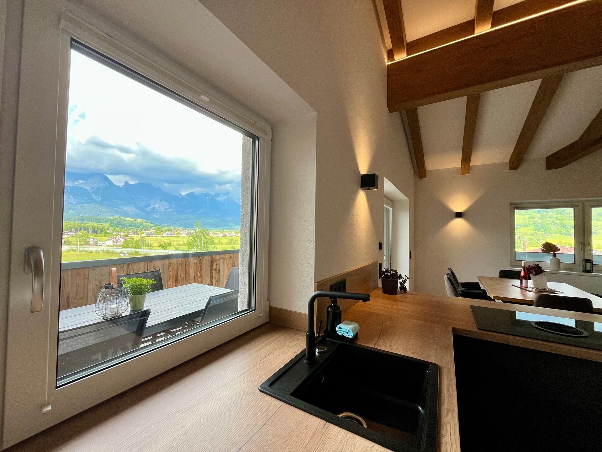 Panoramisch penthouse in Saalfelden met uitzicht op de Alpenreuzen - foto 12