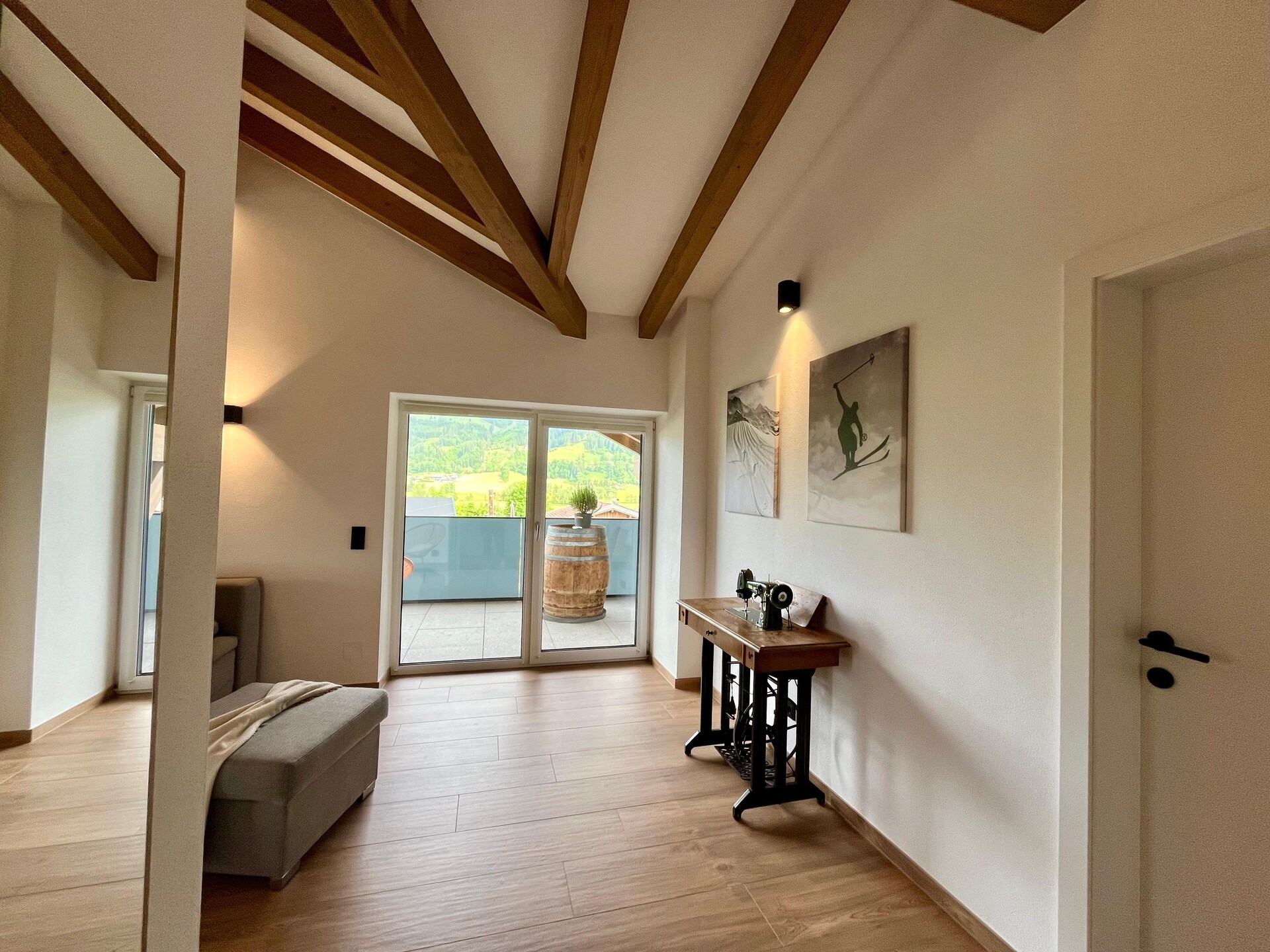 Panoramisch penthouse in Saalfelden met uitzicht op de Alpenreuzen - foto 9