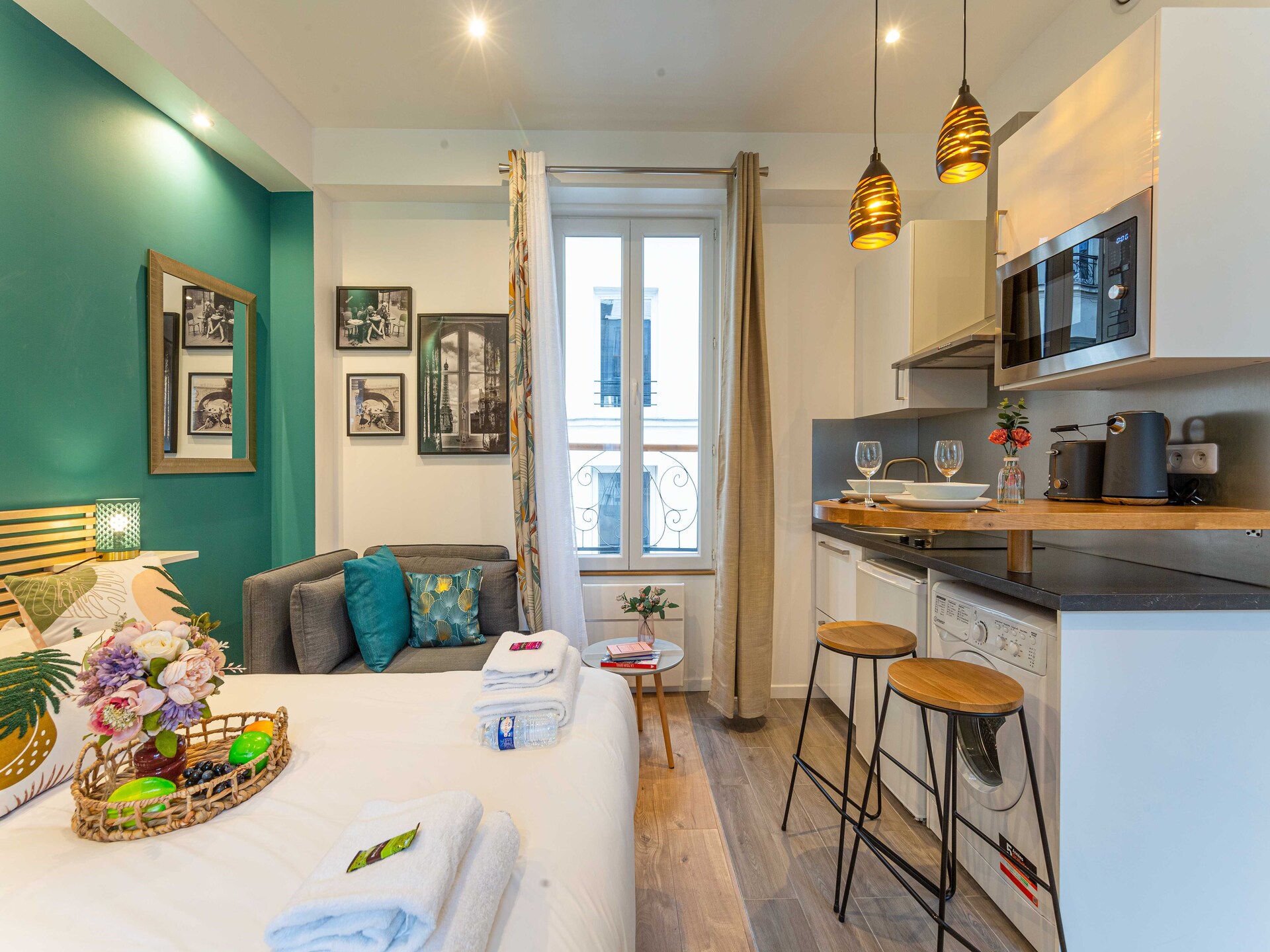 Lichte studio in historisch Sentier, Parijs 2e arrondissement - foto 7