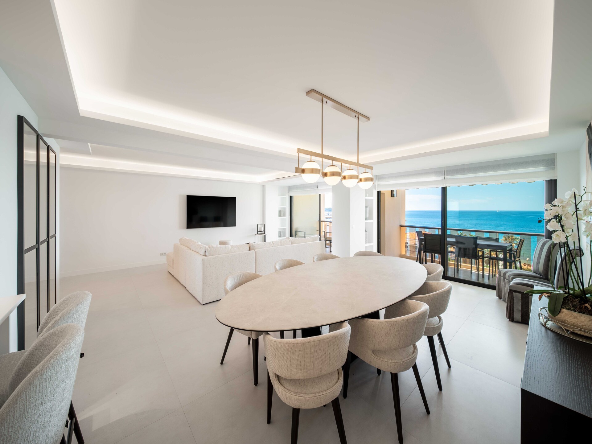 Chic appartement met terras en uitzicht op de Croisette in Cannes voor 8 personen - foto 8
