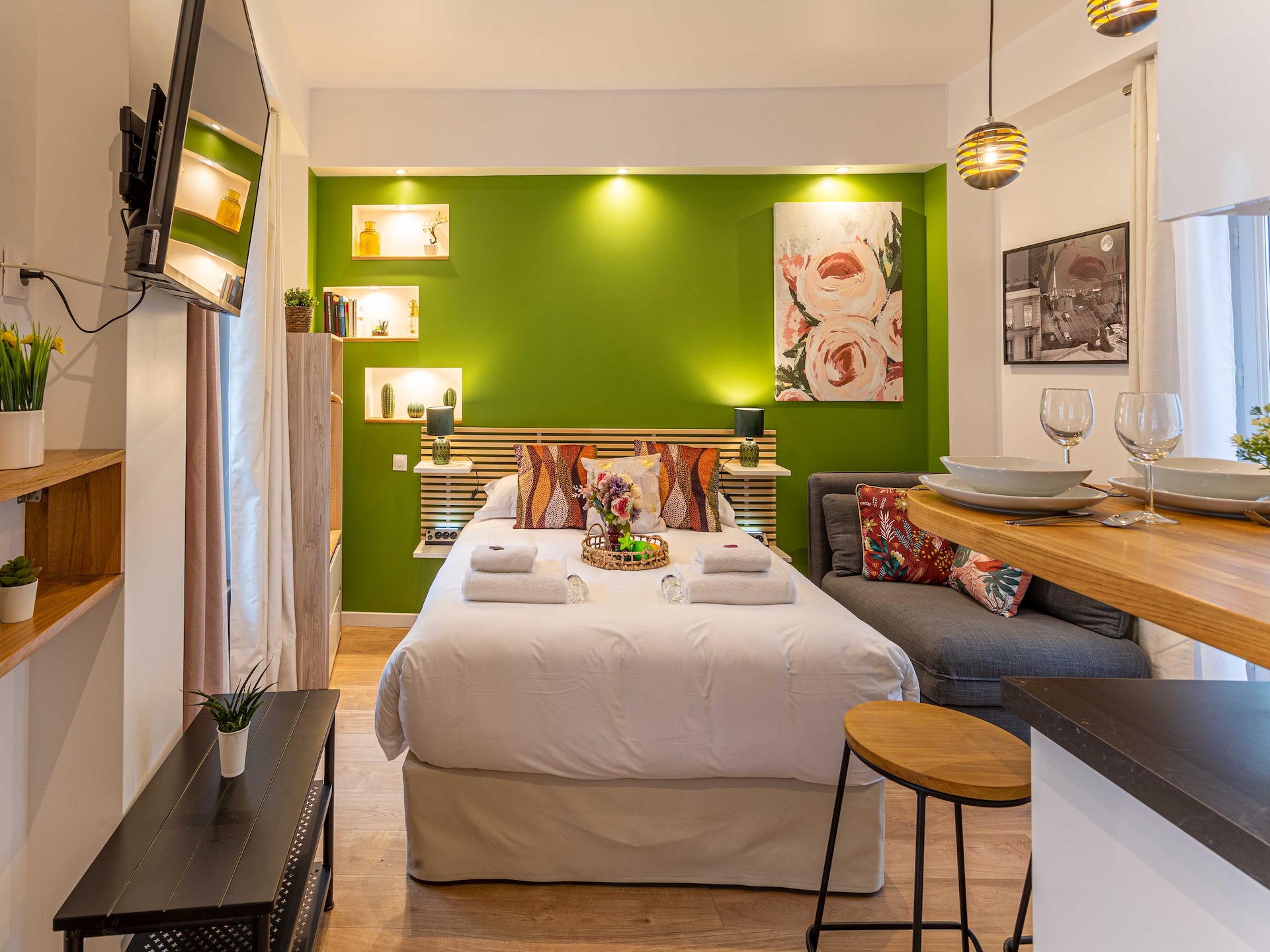 Romantisch studio-appartement in hartje Parijs, 2e arrondissement - foto 4