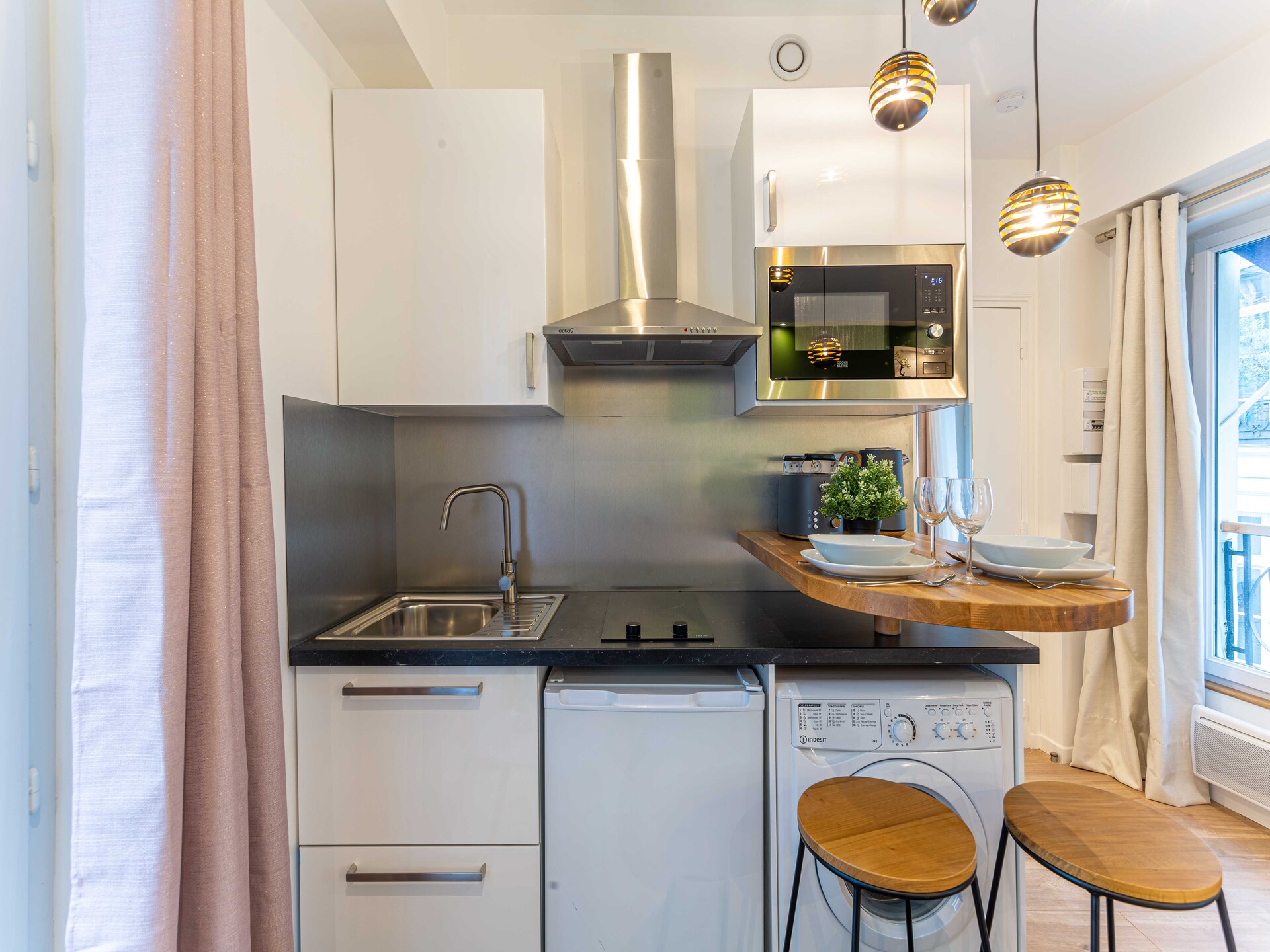 Romantisch studio-appartement in hartje Parijs, 2e arrondissement - foto 7