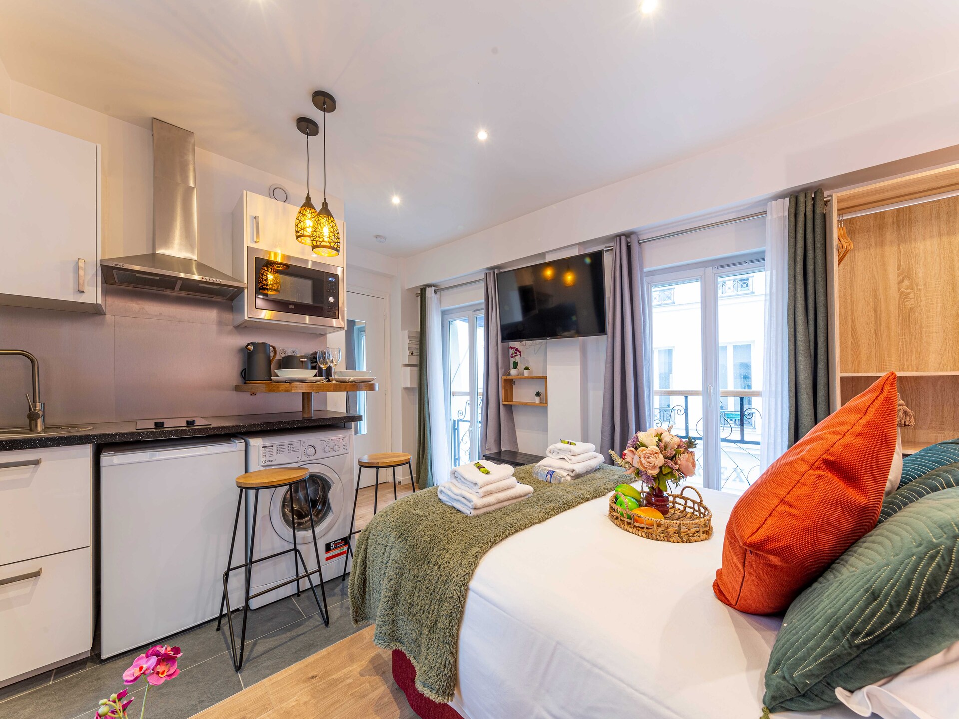 Charmante studio in het hart van Parijs, vlakbij Porte Saint-Denis - foto 2