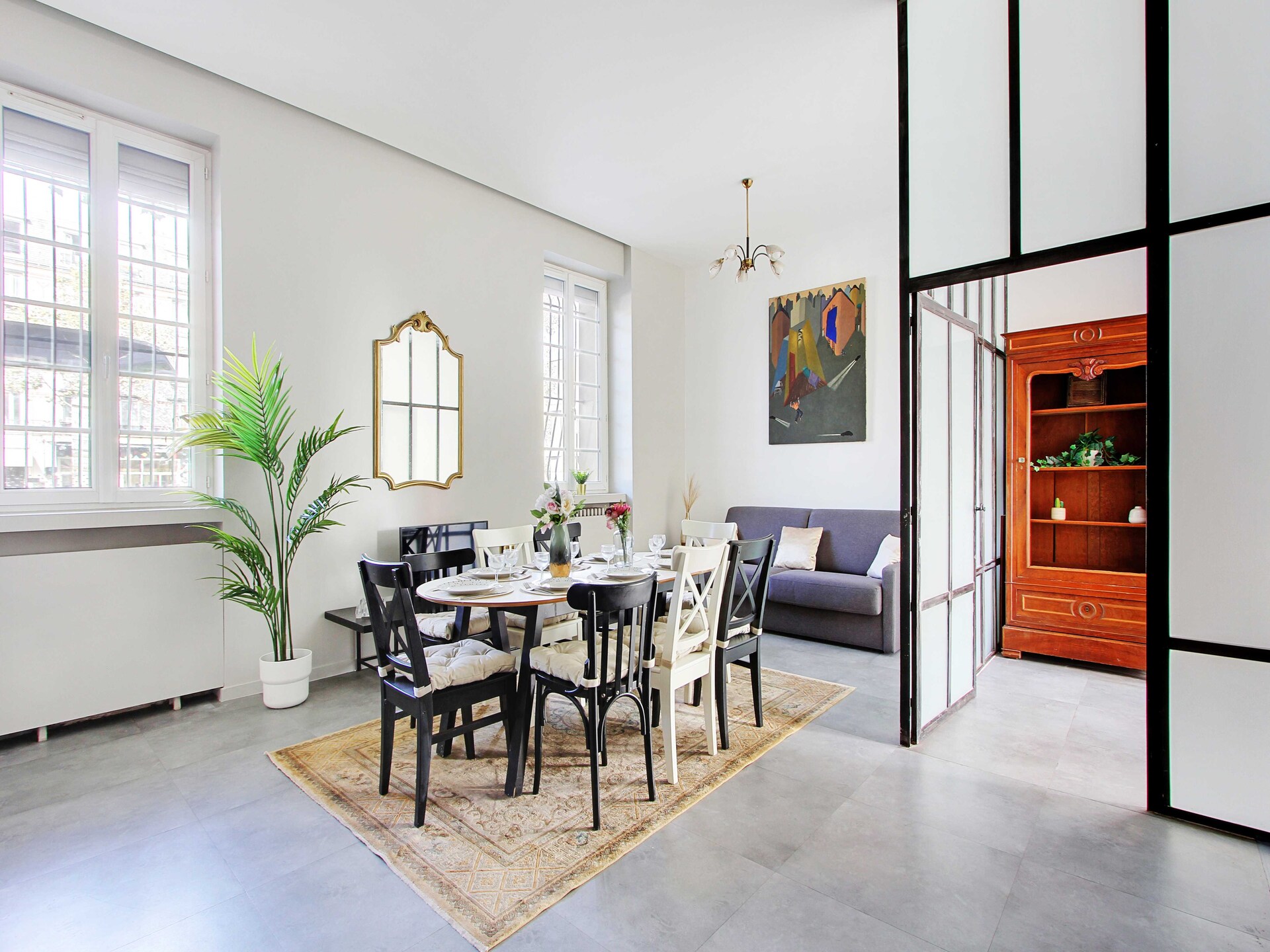 Licht appartement van 58m² voor 5 personen nabij Jardin Hérold - foto 1