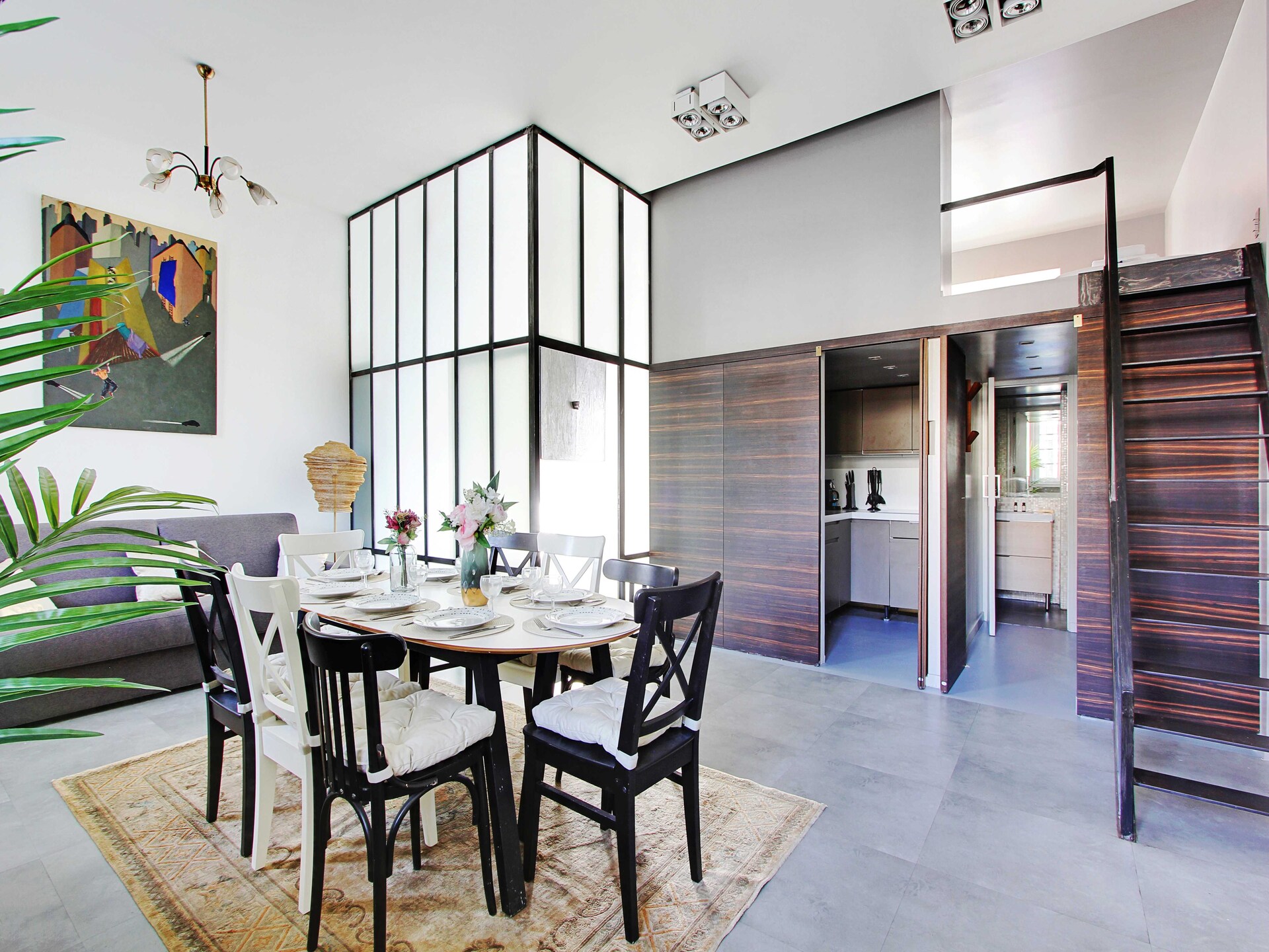 Licht appartement van 58m² voor 5 personen nabij Jardin Hérold - foto 8
