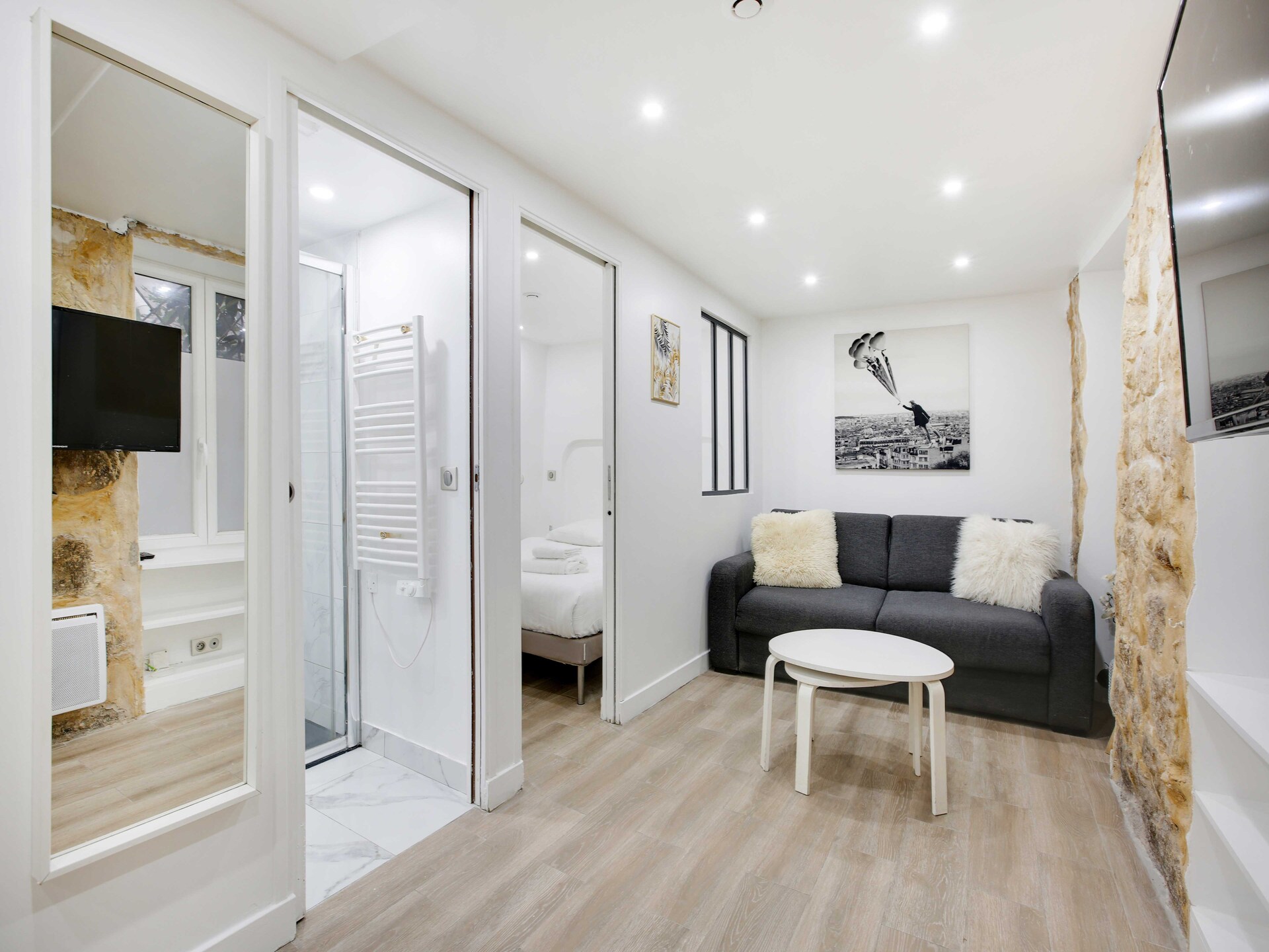 Knus appartement in hartje Parijs, 3e arrondissement, ideaal voor 2 personen - foto 7