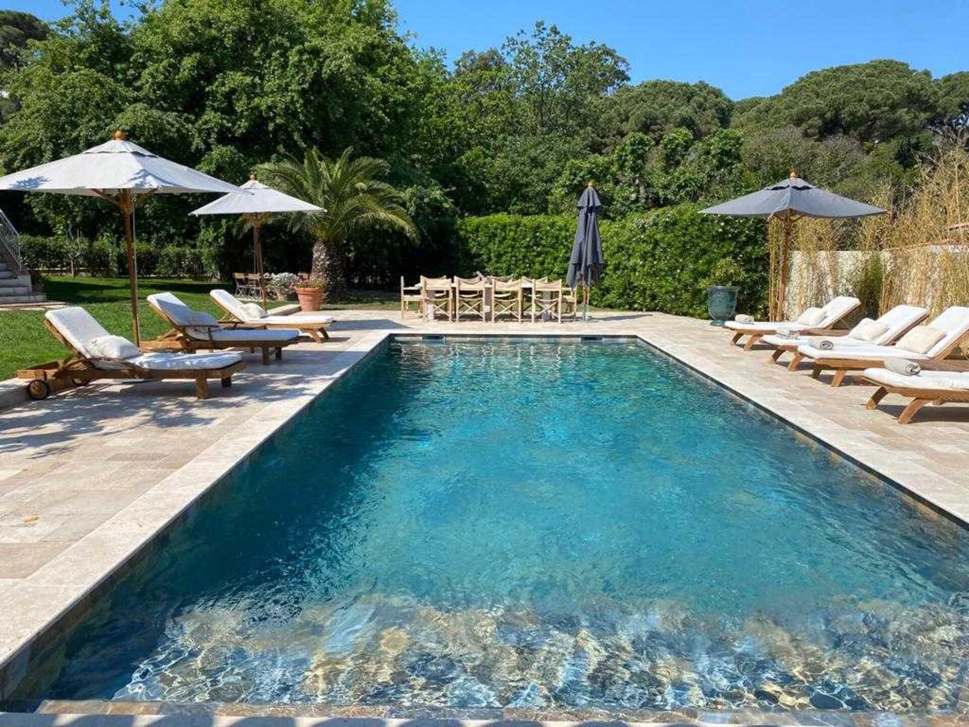 Luxe gerenoveerde villa voor 10 personen nabij Saint-Tropez met zeezicht - foto 1