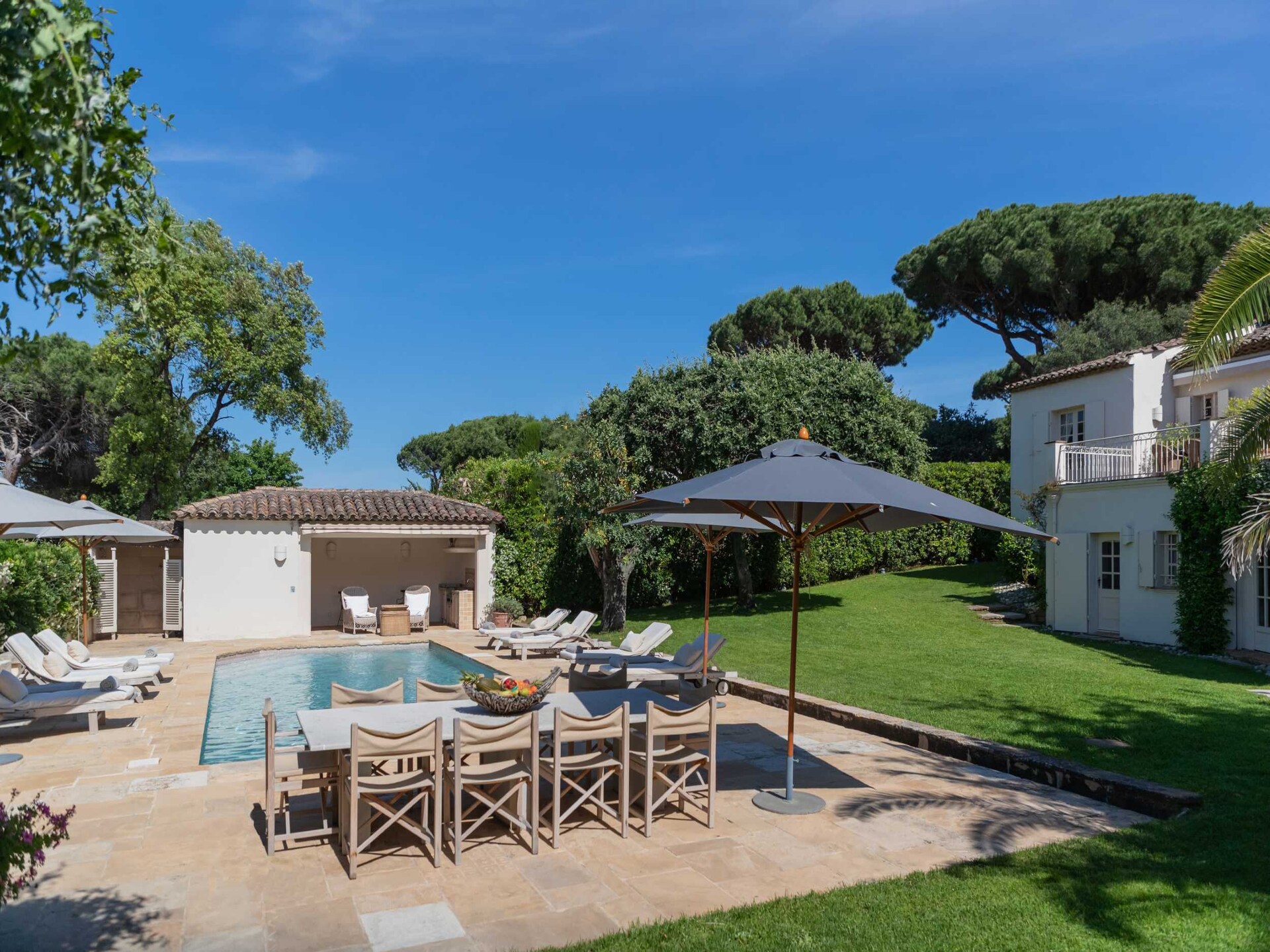 Luxe gerenoveerde villa voor 10 personen nabij Saint-Tropez met zeezicht - foto 21