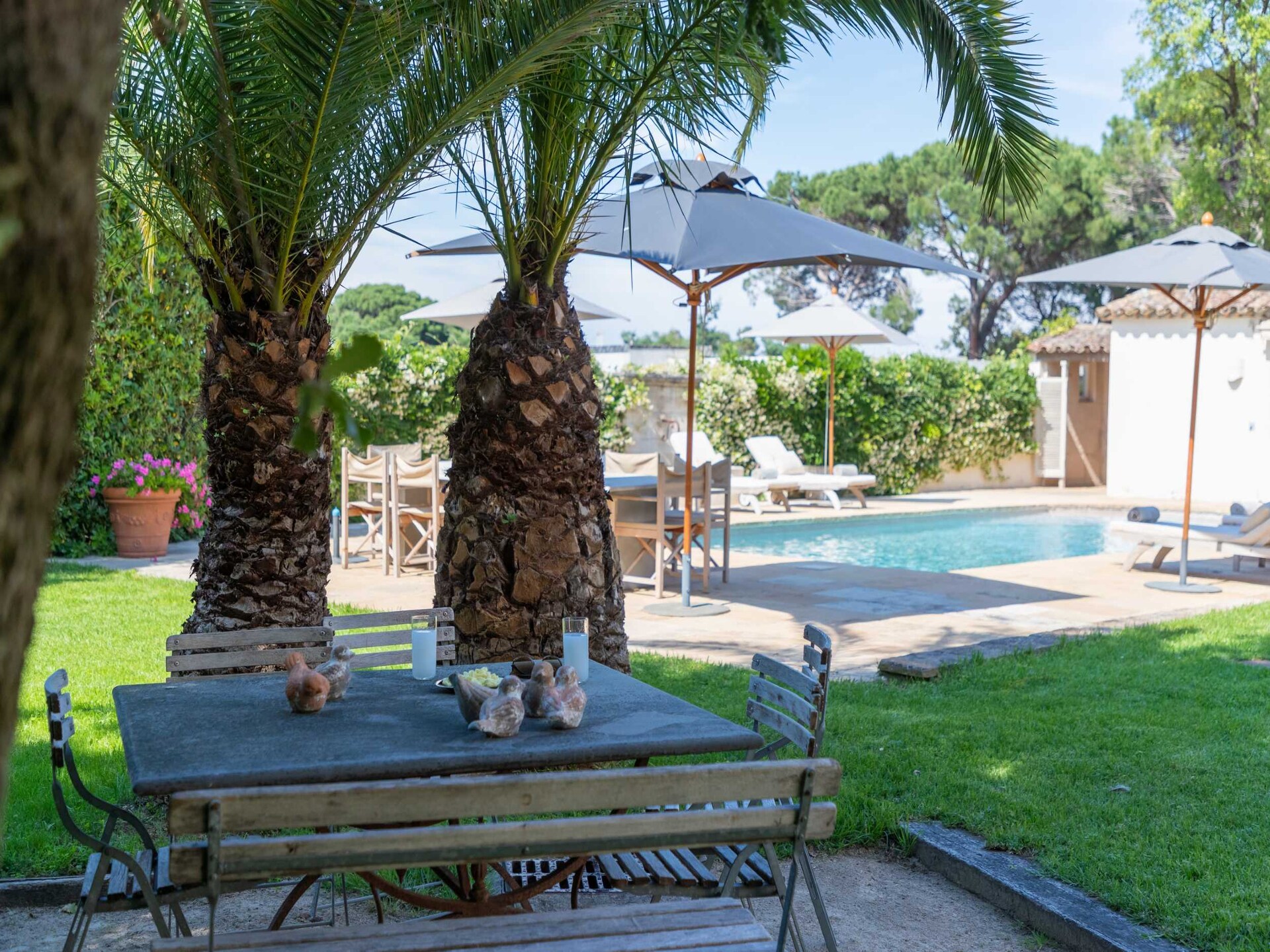 Luxe gerenoveerde villa voor 10 personen nabij Saint-Tropez met zeezicht - foto 32