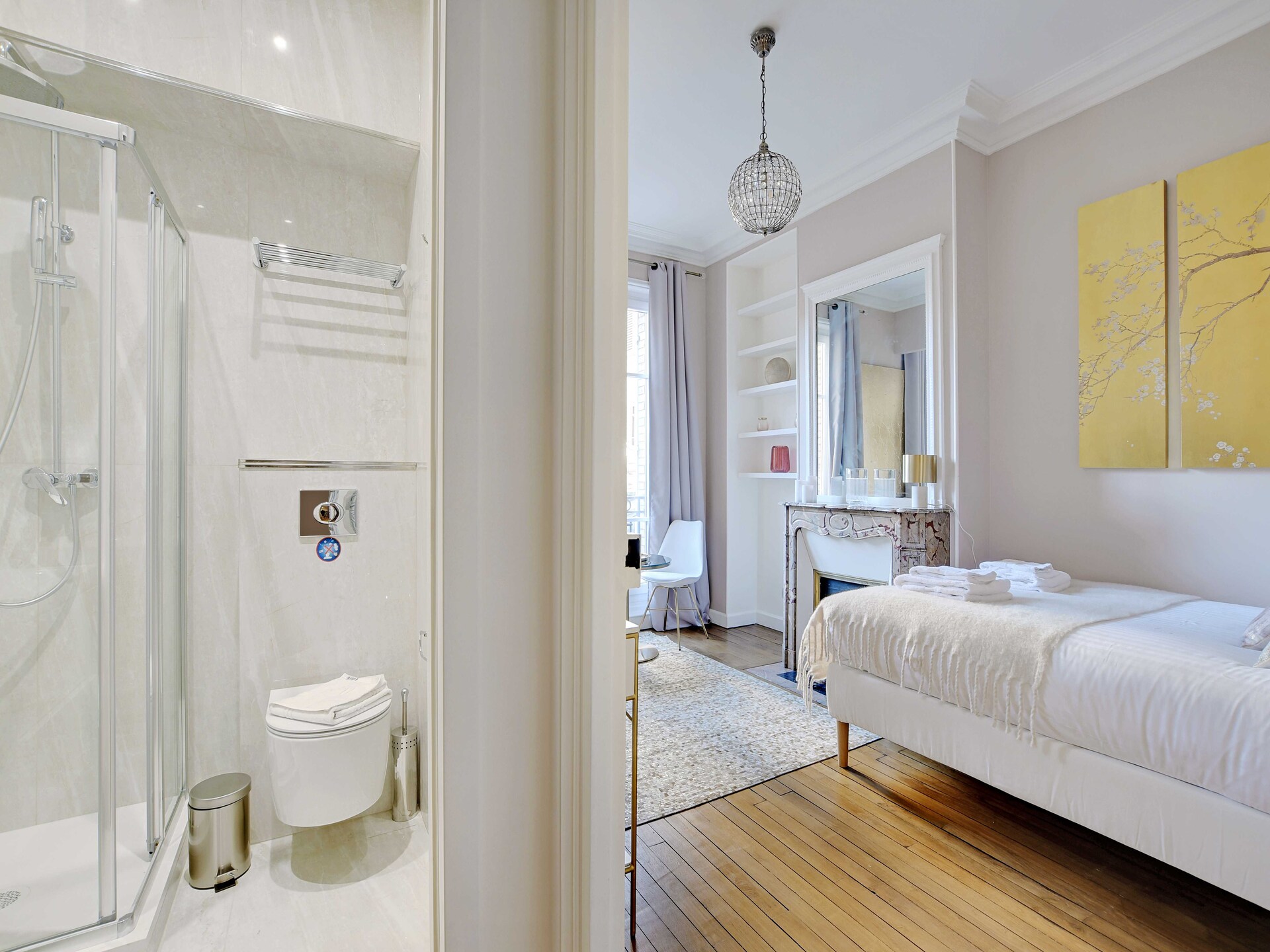 Charmante studio in Batignolles, 17e arrondissement – vlakbij parken en metrowijk - foto 10