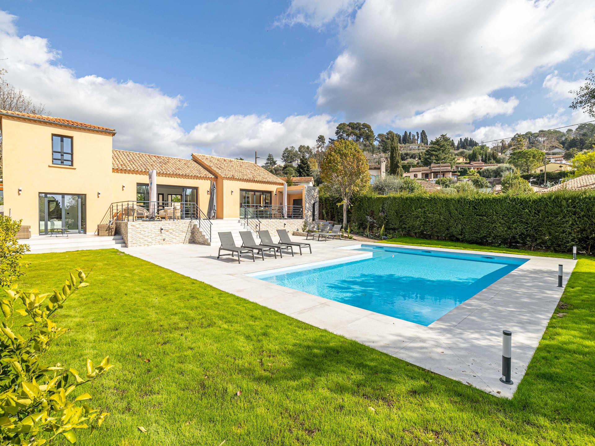 Moderne luxe villa met verwarmd zwembad in Mougins - foto 24