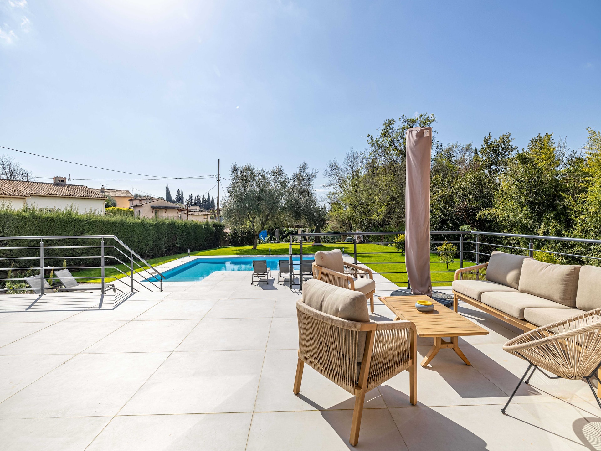 Moderne luxe villa met verwarmd zwembad in Mougins - foto 25