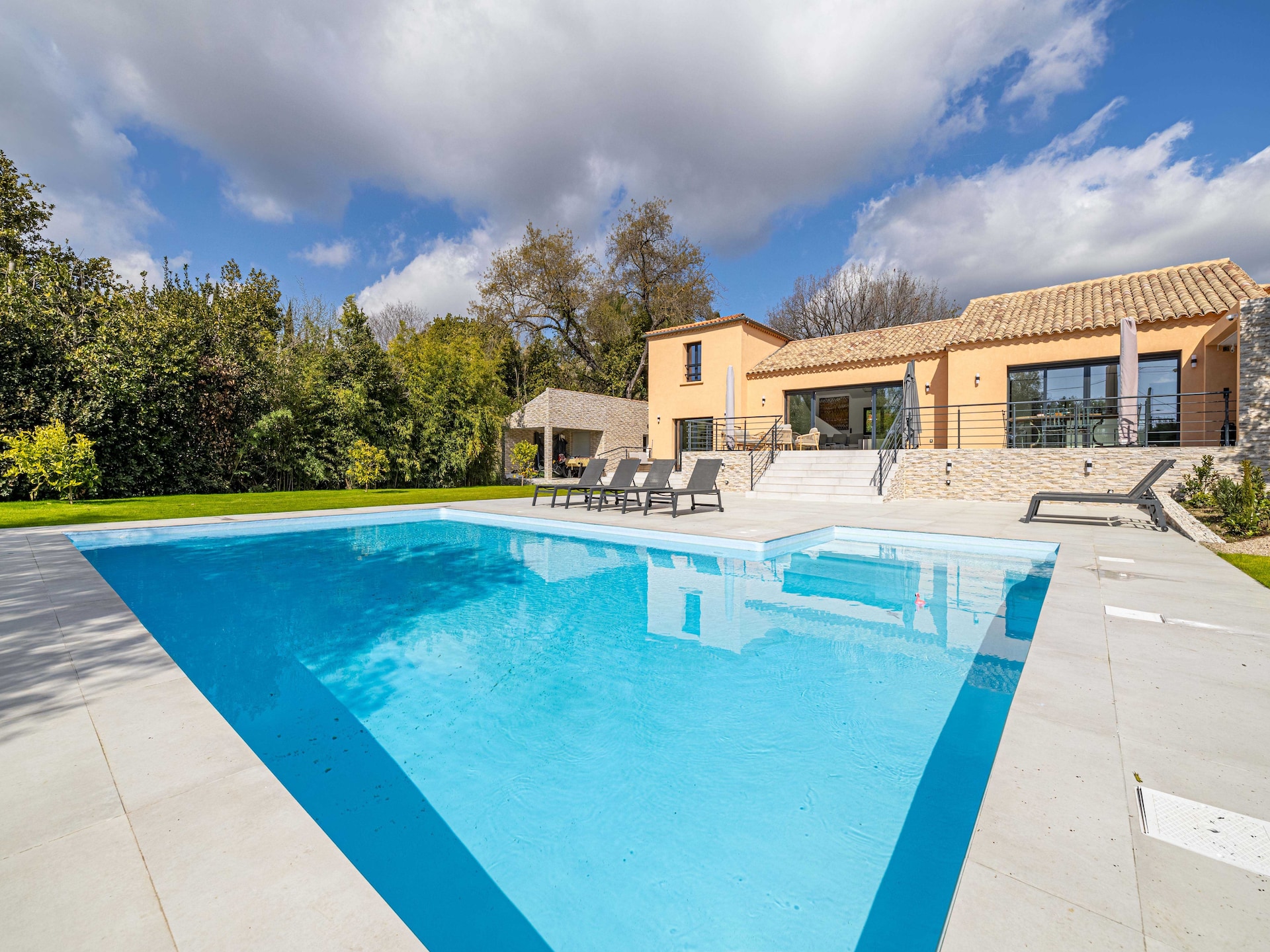 Moderne luxe villa met verwarmd zwembad in Mougins - foto 27