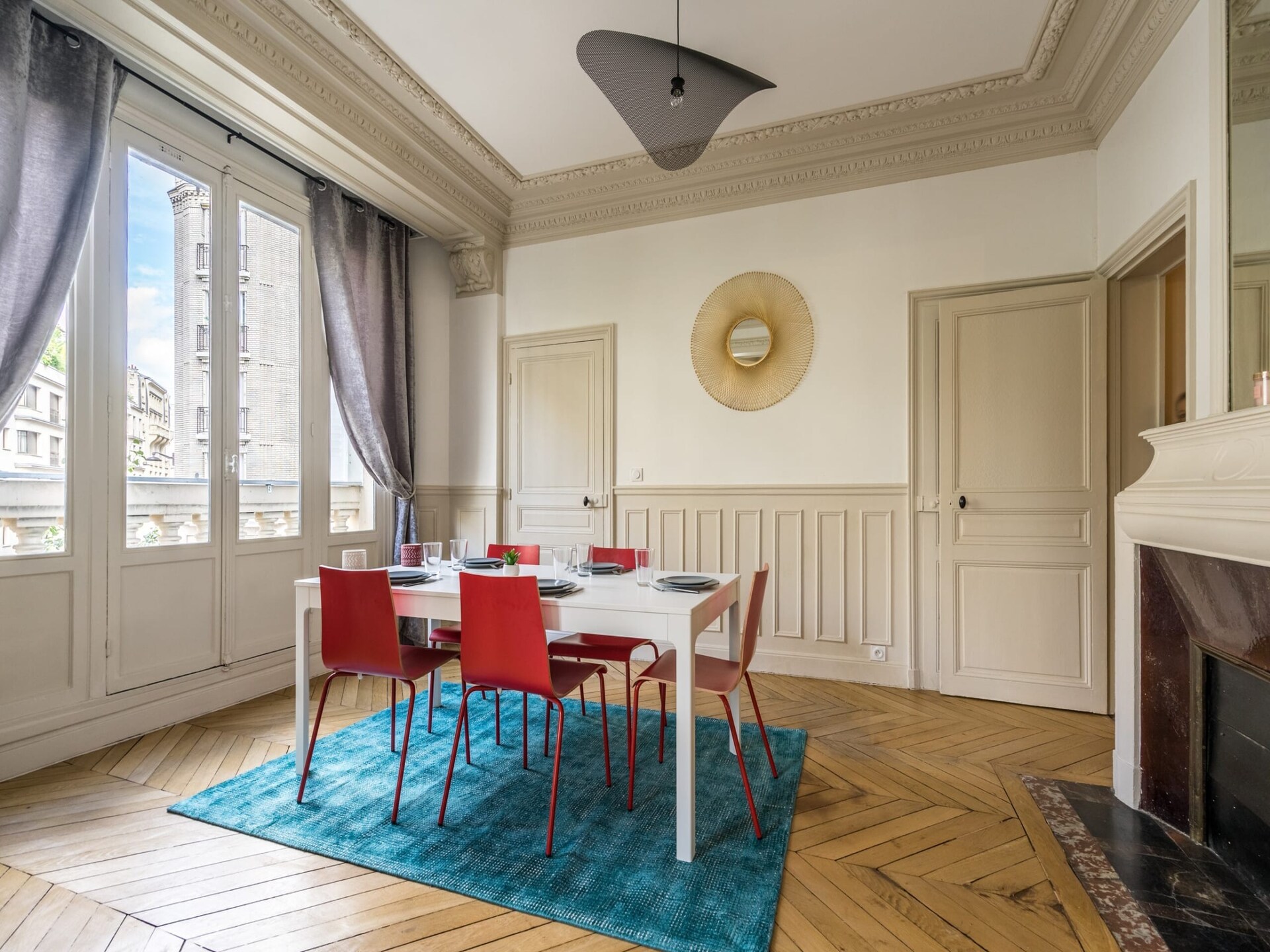 Rustig familie-appartement 130m² in Auteuil, vlakbij Bois de Boulogne - foto 8