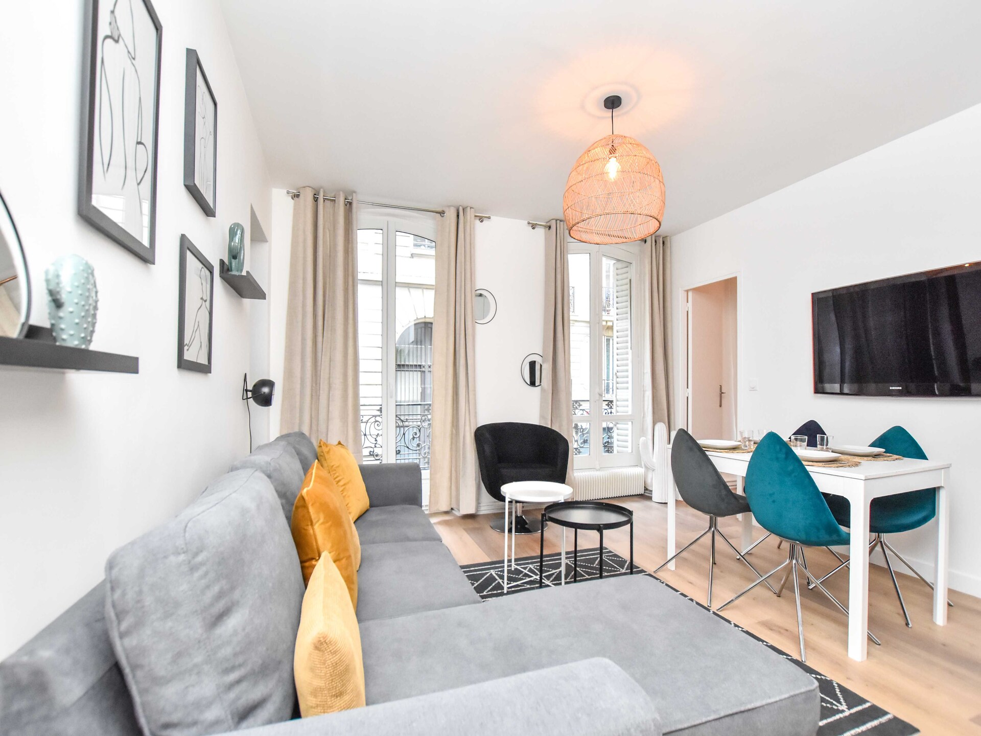 Stijlvol appartement 9e arrondissement – 4 personen, vlakbij metro - foto 3