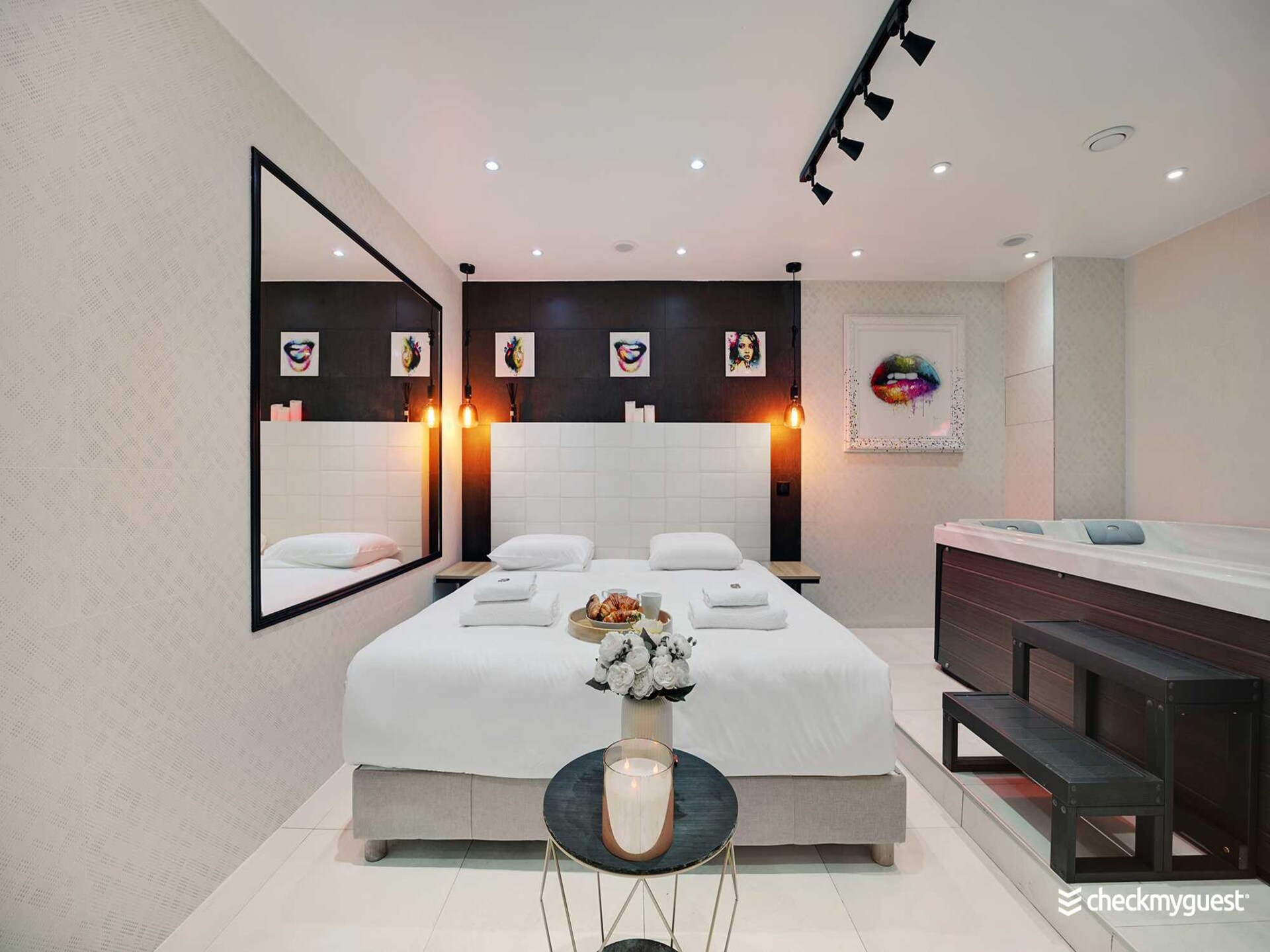Modern appartement met jacuzzi vlak bij Sacré-Cœur in Montmartre - foto 14