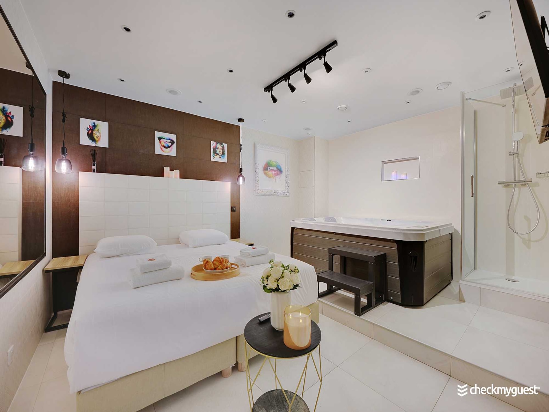 Modern appartement met jacuzzi vlak bij Sacré-Cœur in Montmartre - foto 17