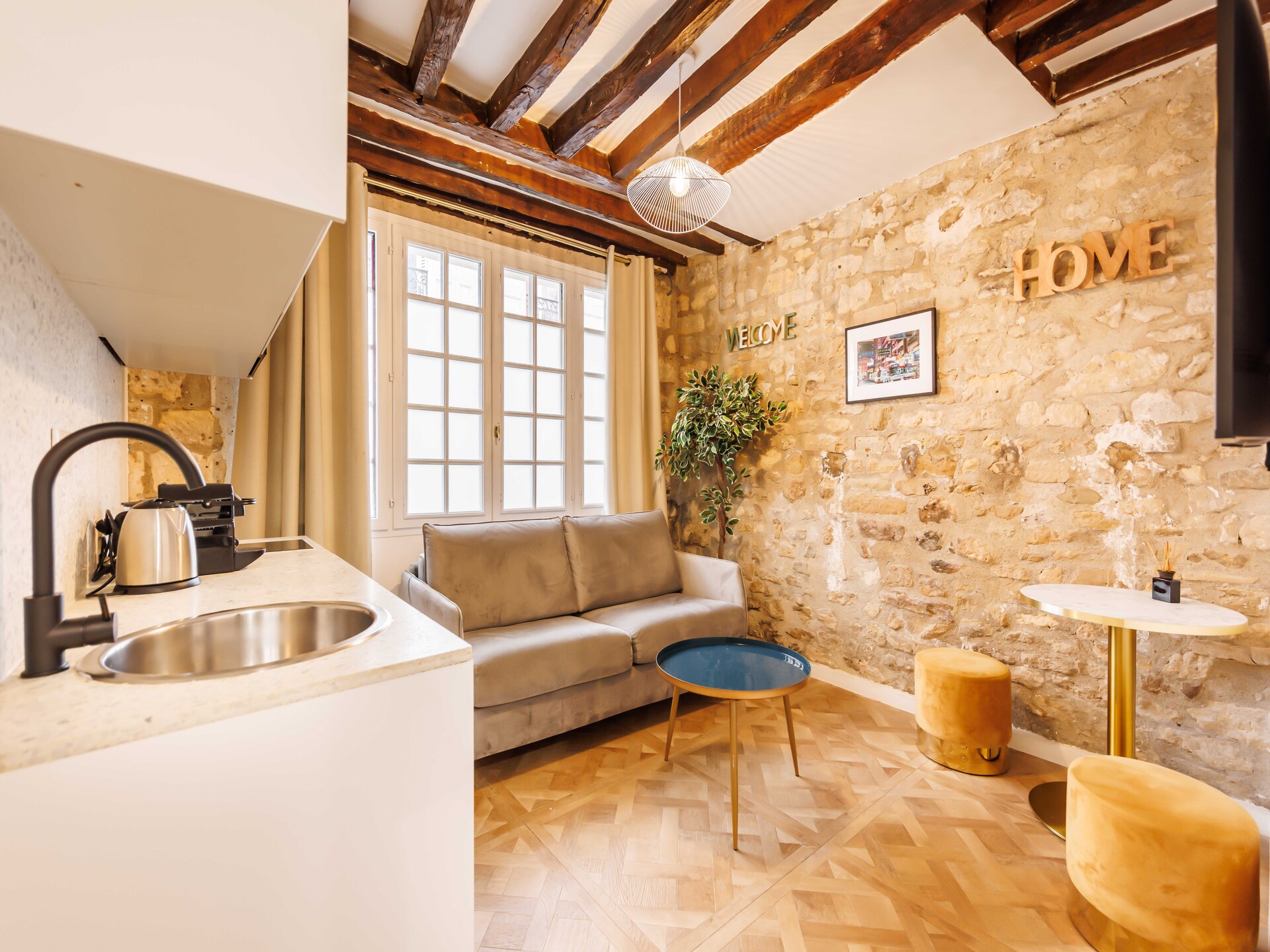 Chic appartement voor 4 personen in Parijs, vlakbij Montmartre - foto 2