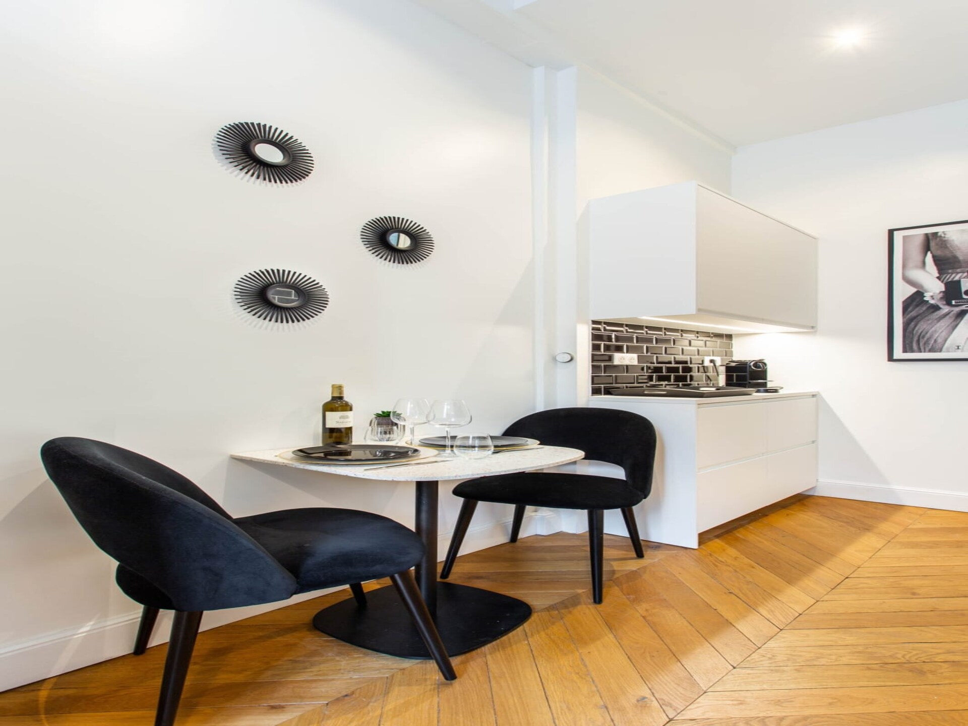 Compacte studio in stille wijk Muette, vlak bij Trocadéro en Eiffeltoren - foto 3