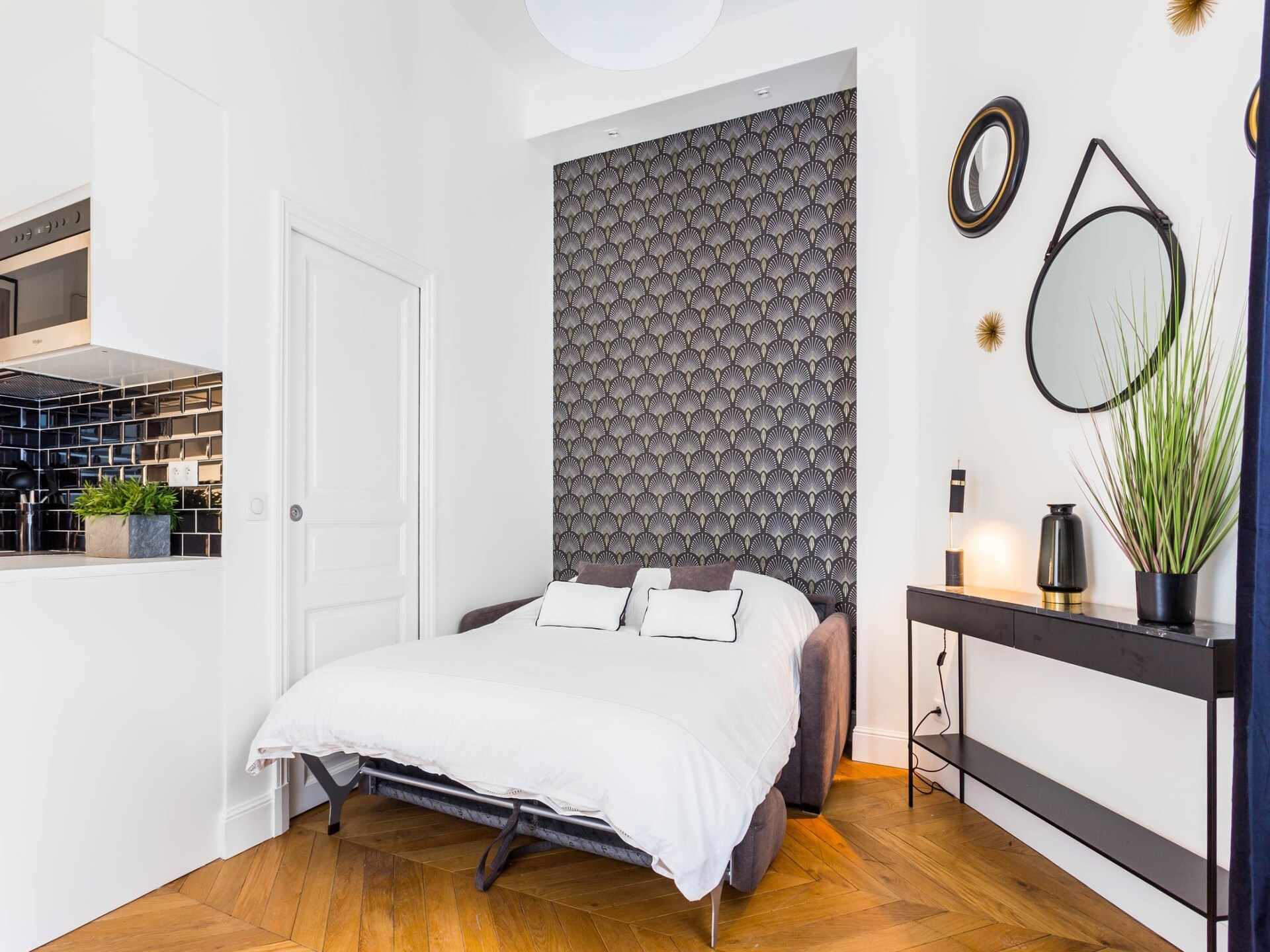 Compacte studio in stille wijk Muette, vlak bij Trocadéro en Eiffeltoren - foto 4