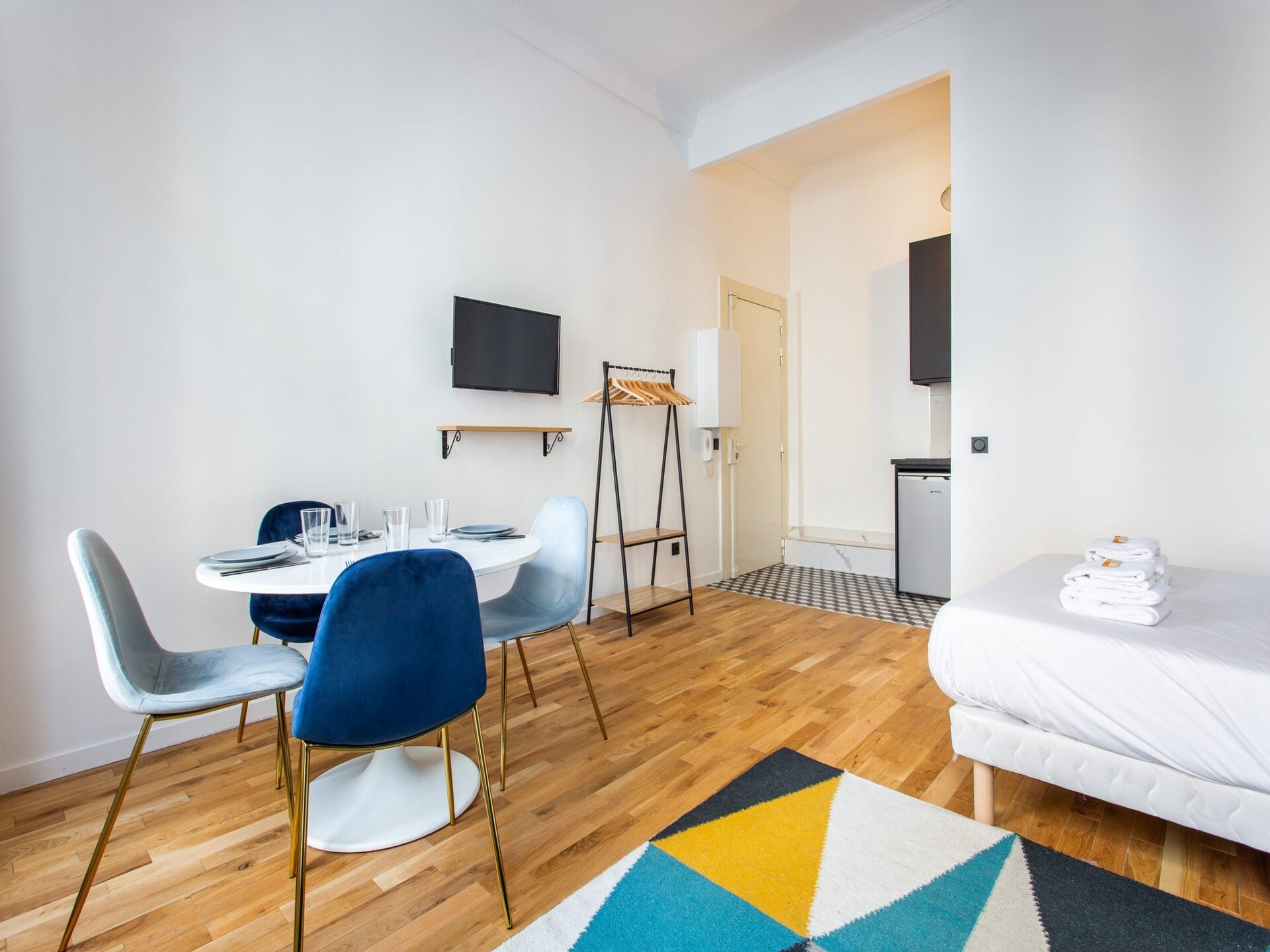 Compacte studio in levendig 12e arrondissement, vlakbij Coulée Verte - foto 4