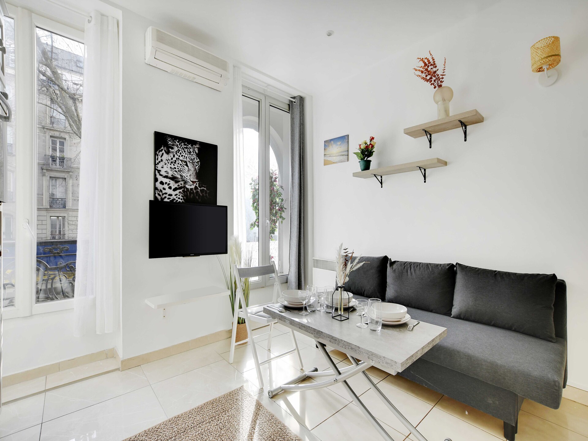 Compact en knus appartement in levendig Strasbourg-Saint-Denis, Parijs - foto 1