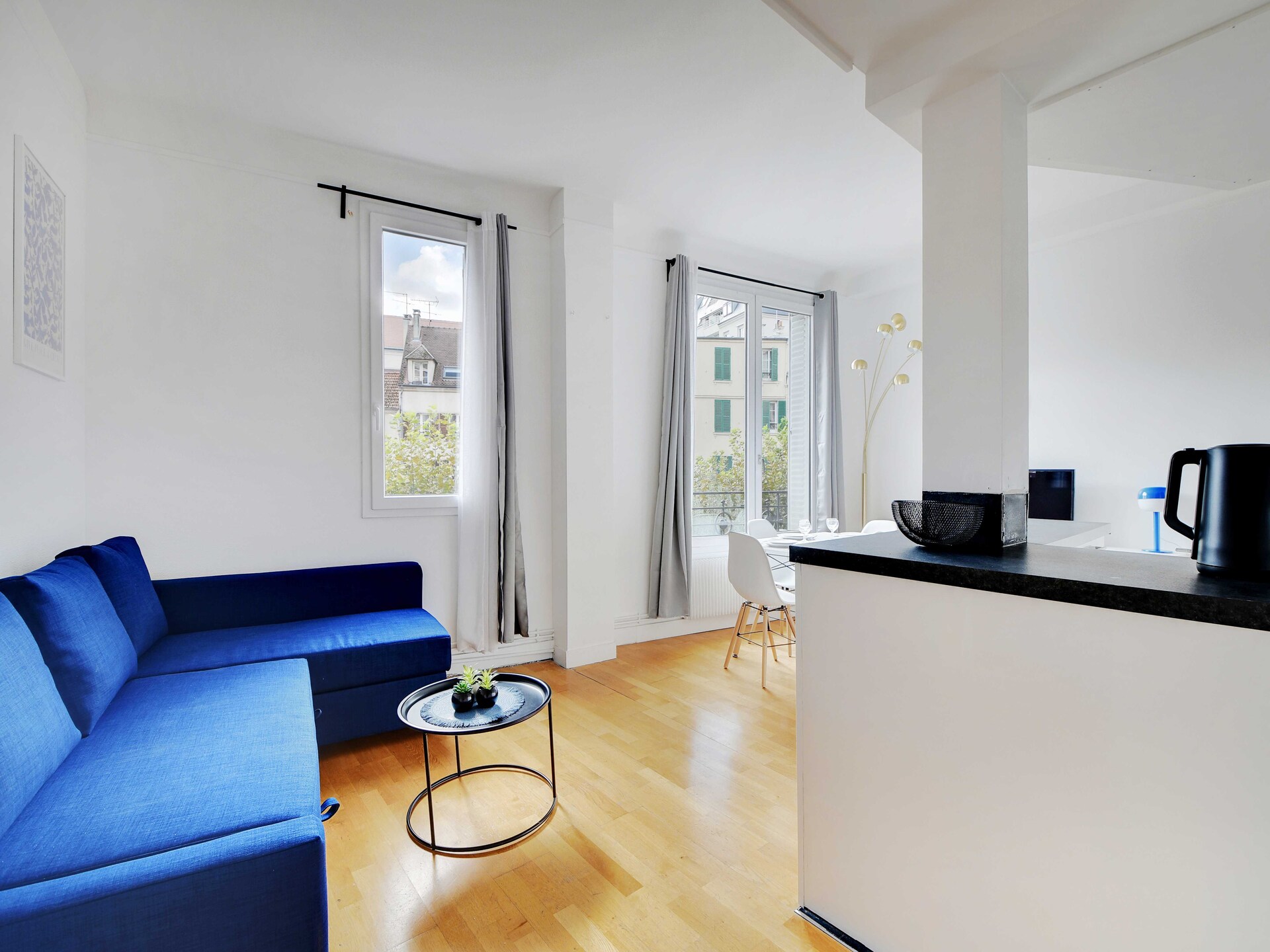 Licht appartement voor 4 personen in Suresnes, vlakbij Parijs - foto 3