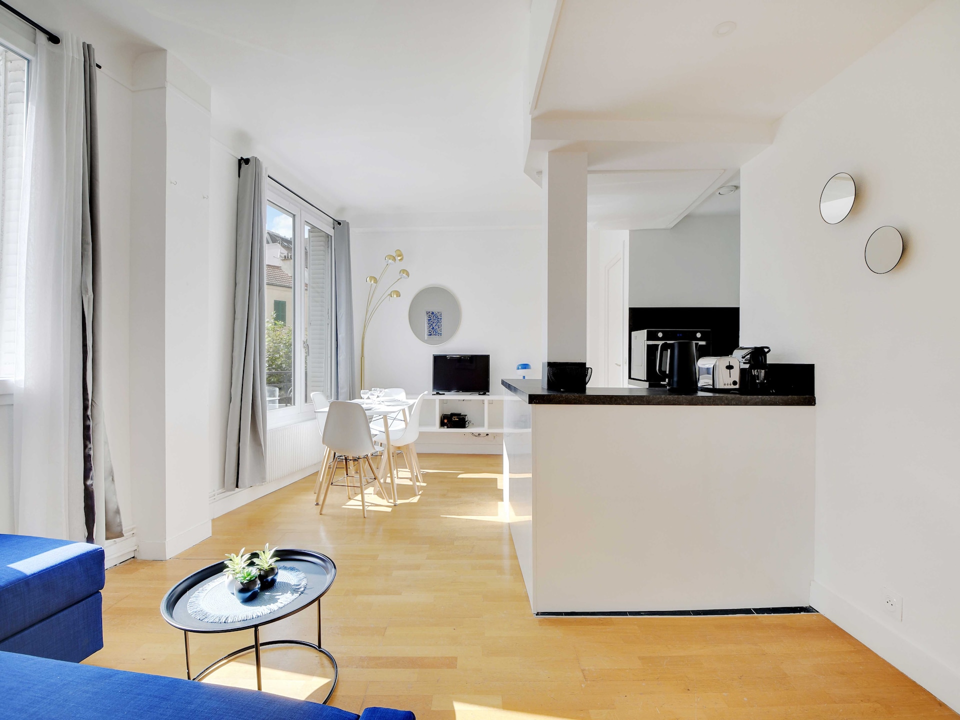 Licht appartement voor 4 personen in Suresnes, vlakbij Parijs - foto 5