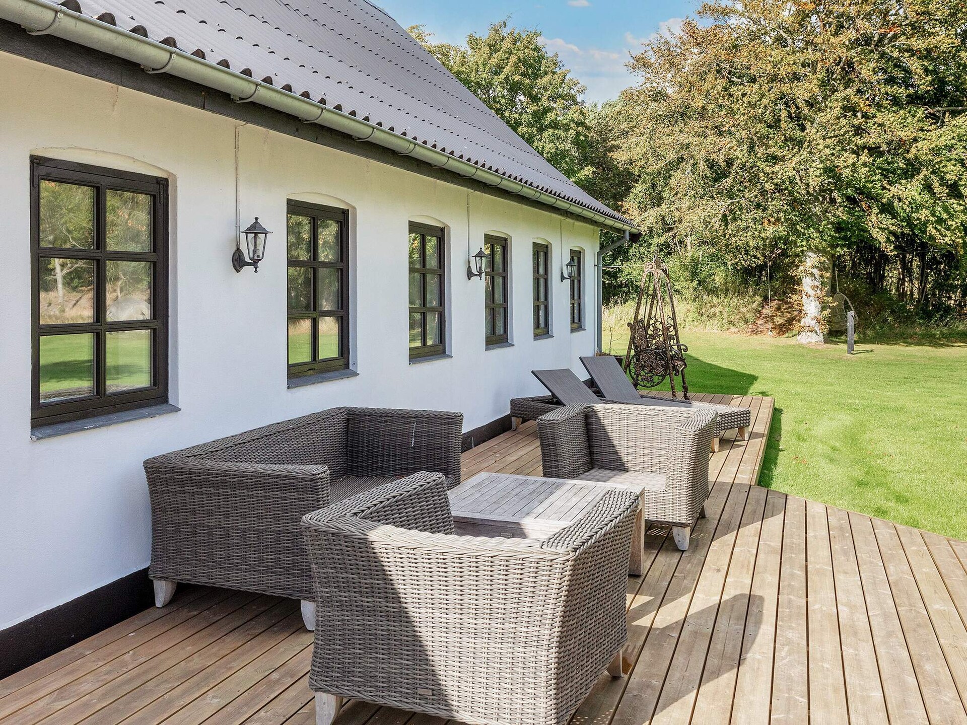 Ruim vakantiehuis voor 18 personen op landgoed bij Jerup, vlakbij zee en golfbaan - foto 36