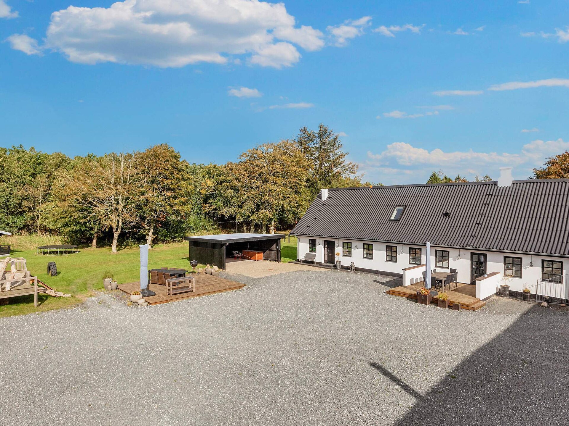 Ruim vakantiehuis voor 18 personen op landgoed bij Jerup, vlakbij zee en golfbaan - foto 46